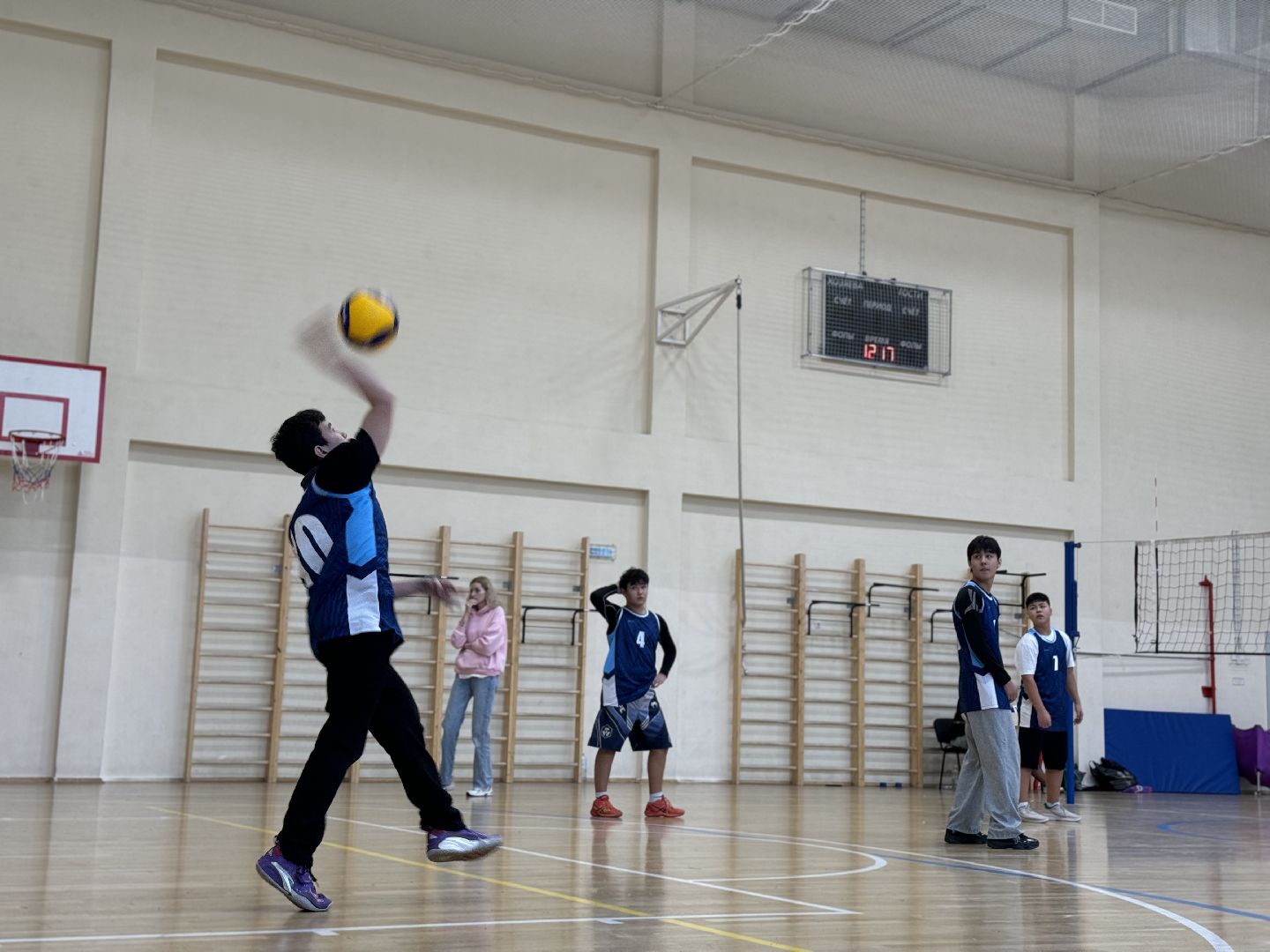 единая школьная лига , волейбол, соревнования , ленинский городской округ, школьники, спорт,