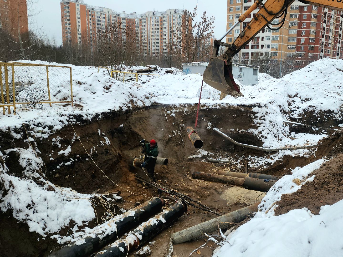 новый жк, теплосети, отопление, временные неудобства, плановые работы,