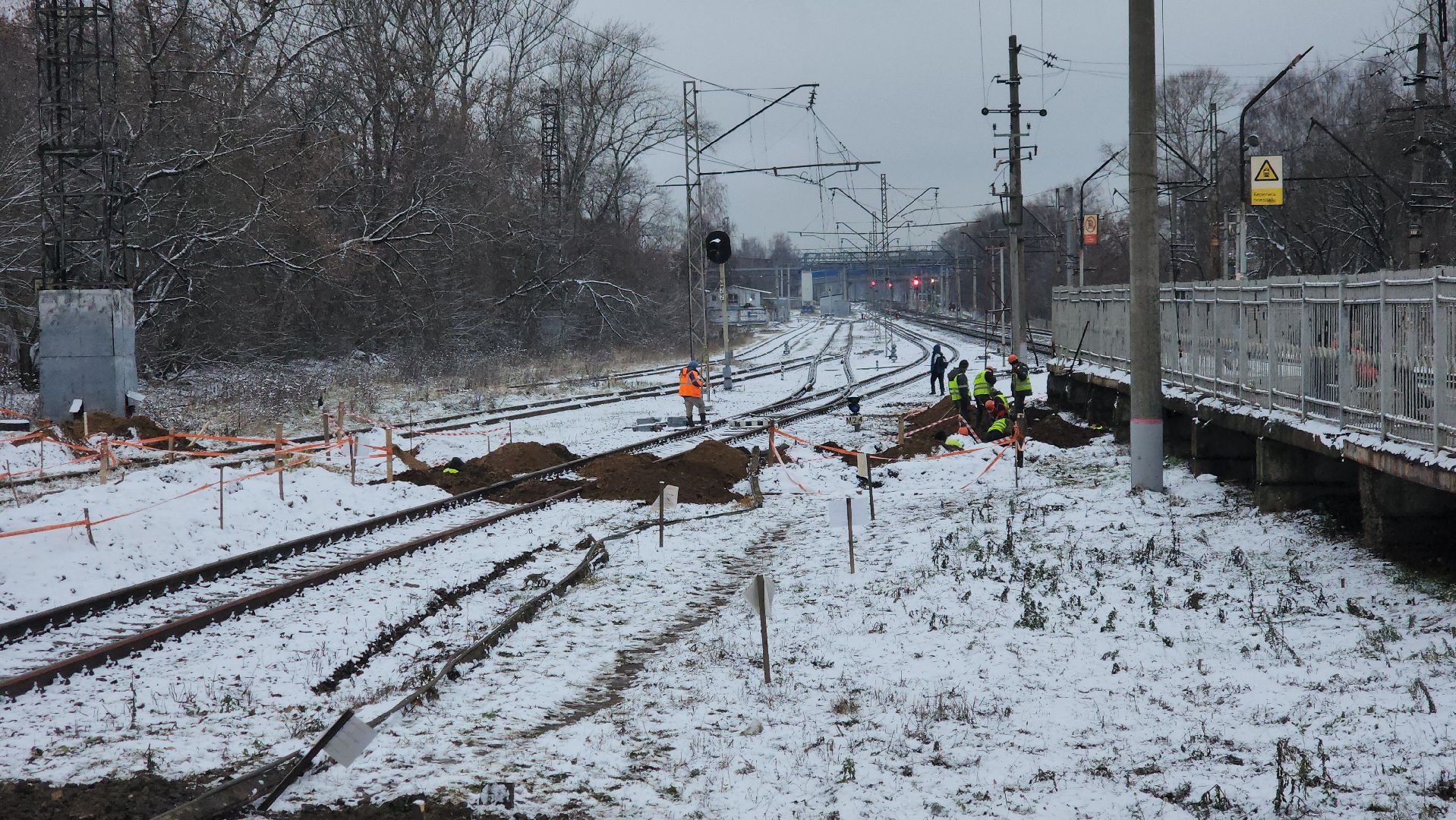 королёв, подлипки, Новый пешеходный переход,