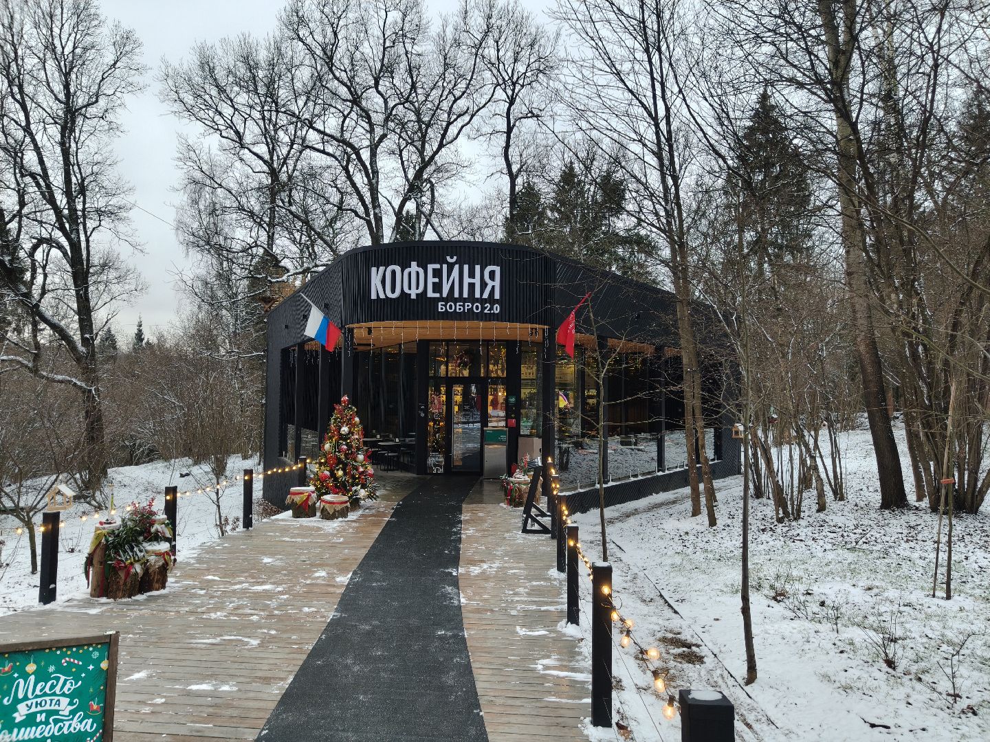 одинцовский парк культуры спорта и отдыха, зима в  подмосковье, зимнее меню, парки,