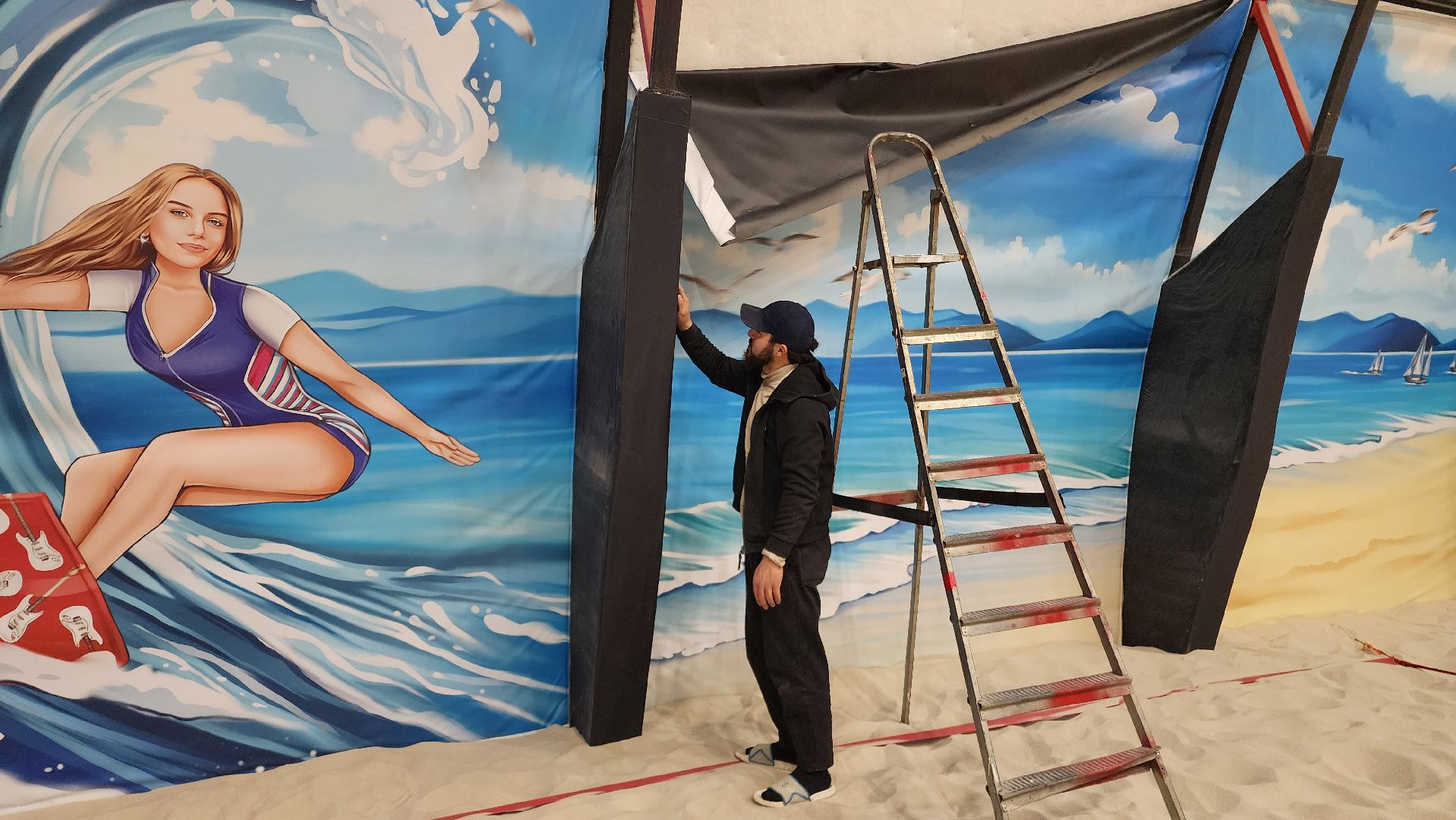 спорт, спортплощадка, волейбол, пляжный волейбол, домодедово, подмосковье , спортобъект, спортивный объект ,