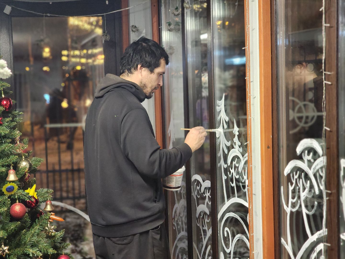 королёв, городской парк в королеве, резиденция деда мороза, зима в подмосковье, новый год,