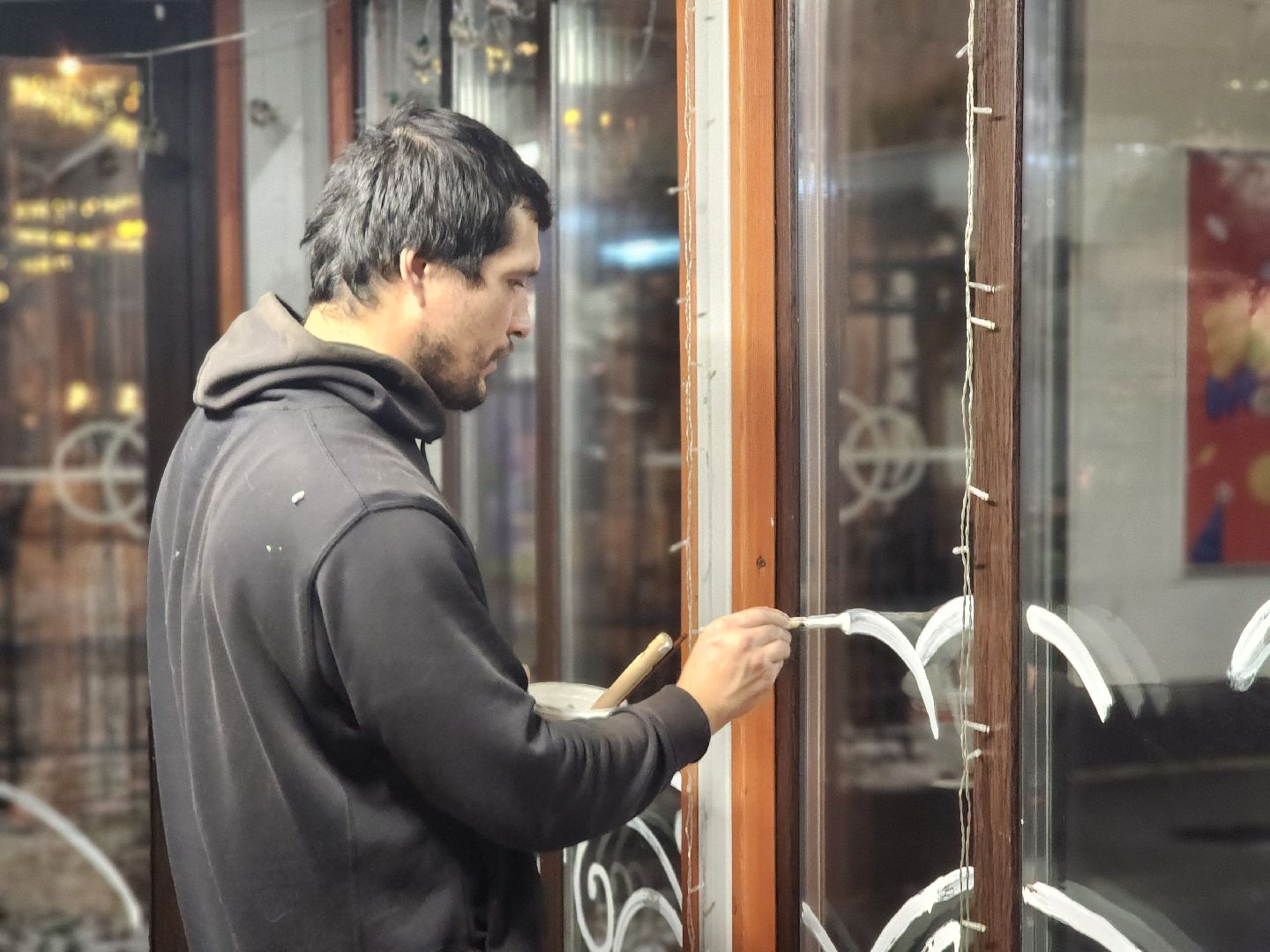 королёв, городской парк в королеве, резиденция деда мороза, зима в подмосковье, новый год,