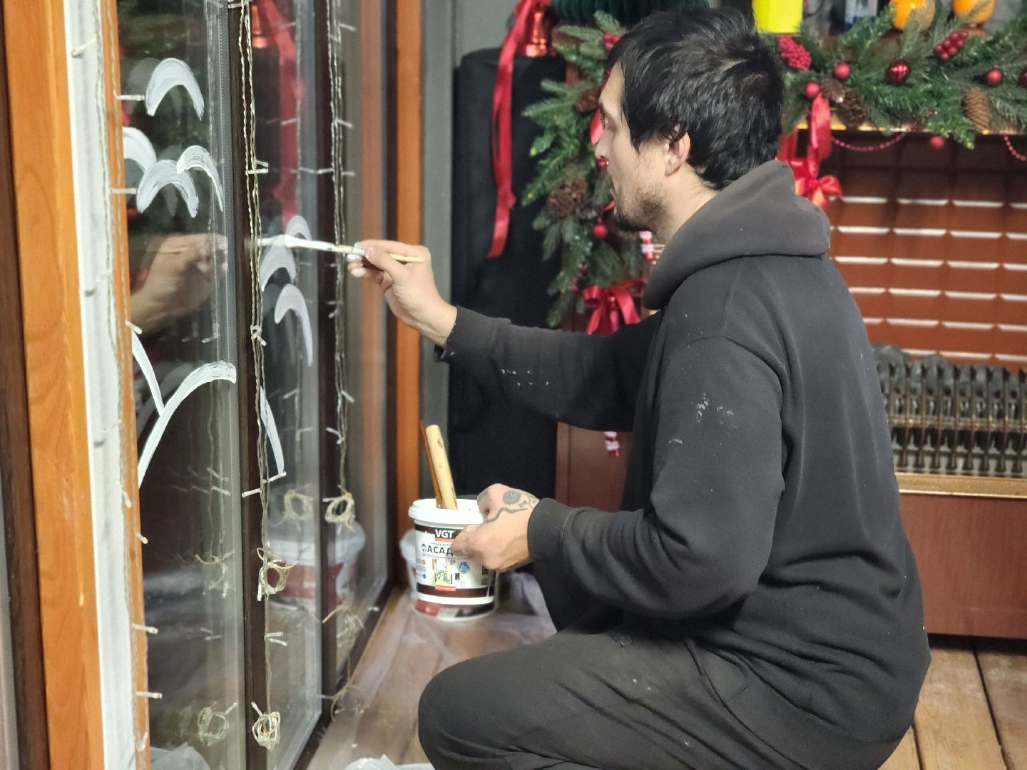 королёв, городской парк в королеве, резиденция деда мороза, зима в подмосковье, новый год,