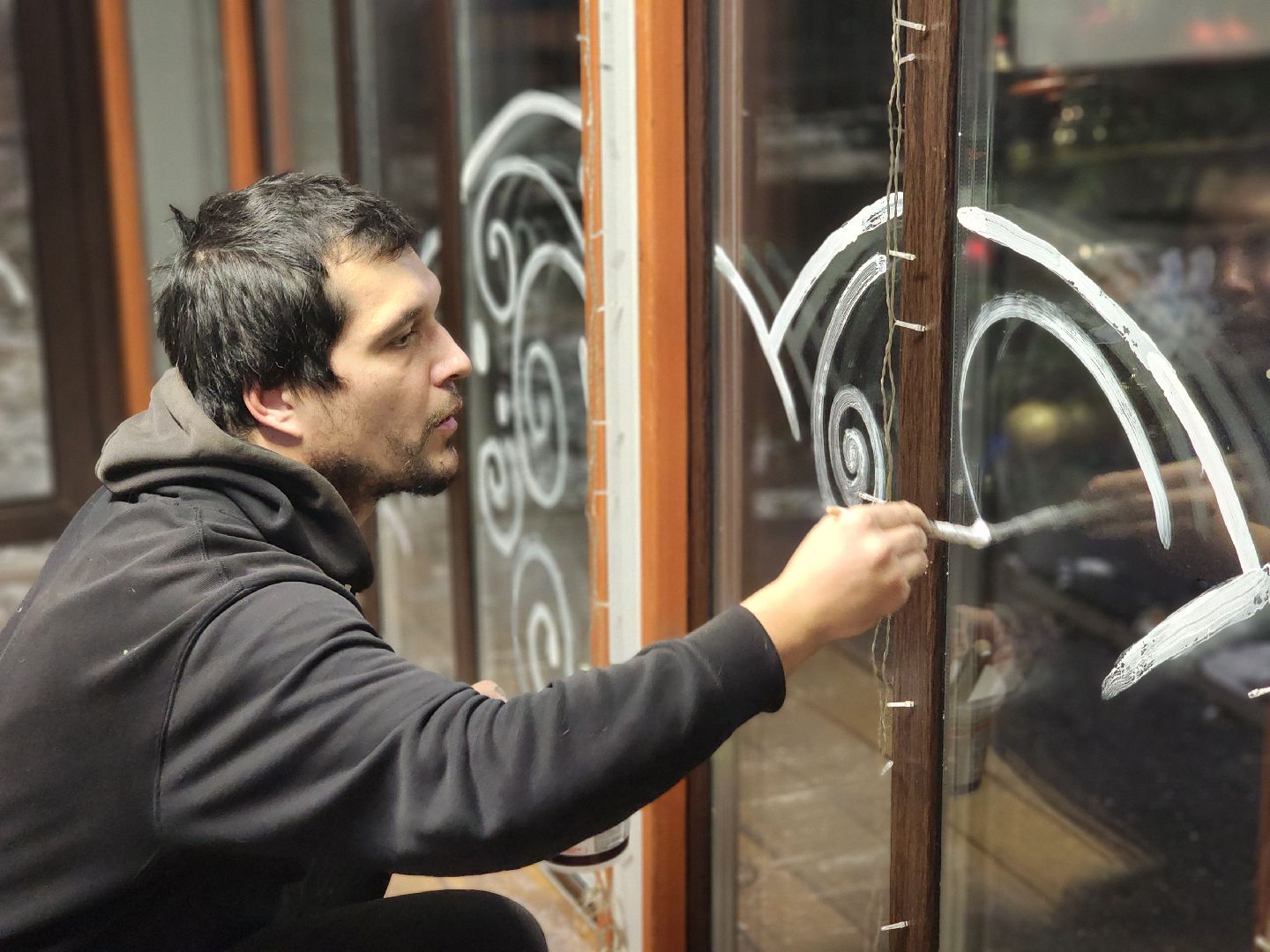 королёв, городской парк в королеве, резиденция деда мороза, зима в подмосковье, новый год,