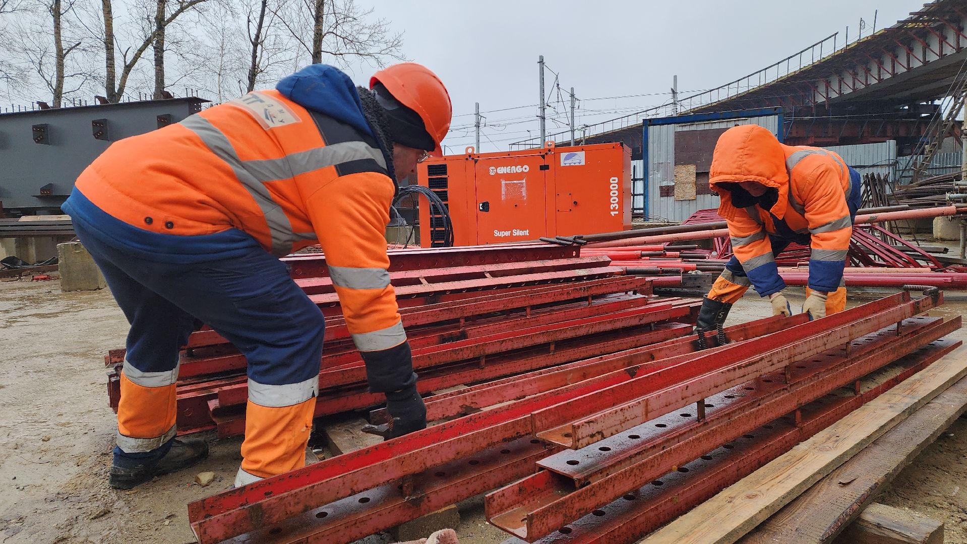 строительство, путепровод, опалиха,