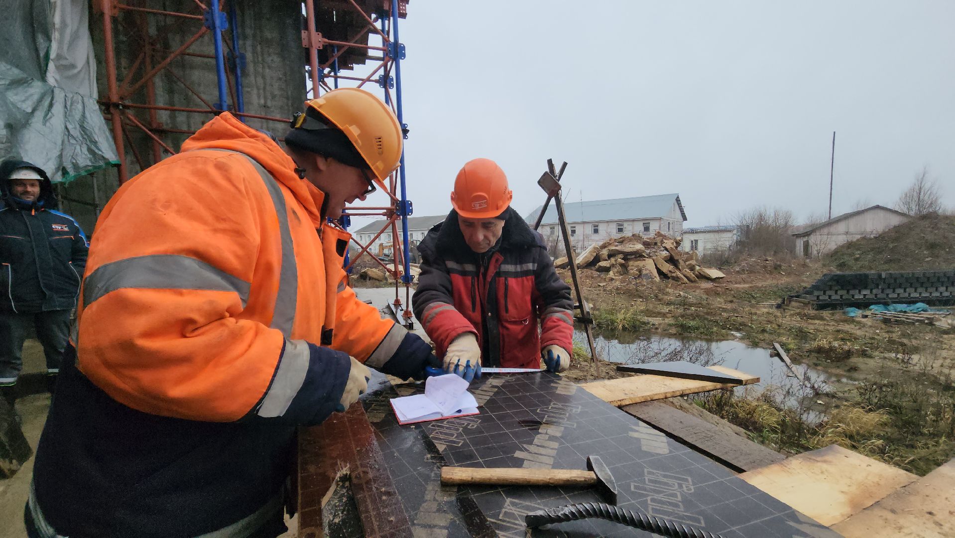 строительство, путепровод, опалиха,