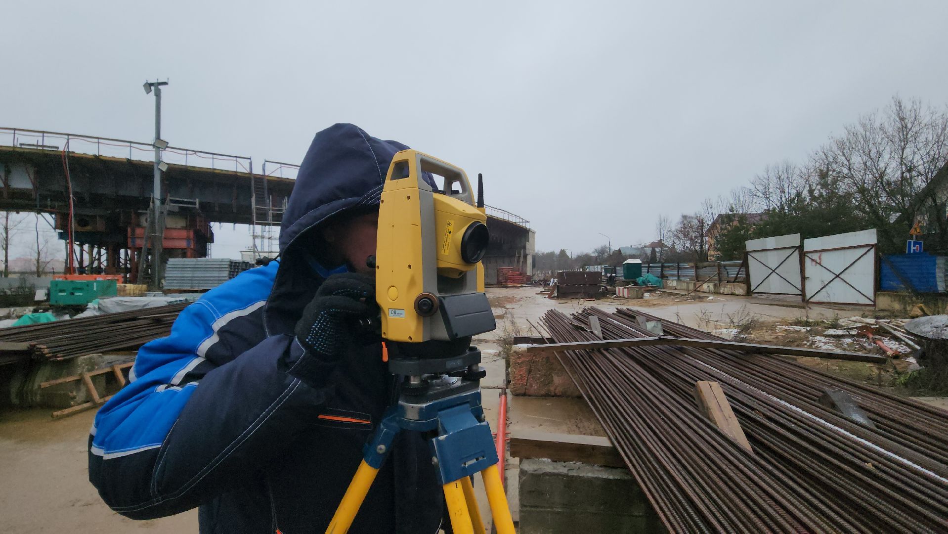 строительство, путепровод, опалиха,