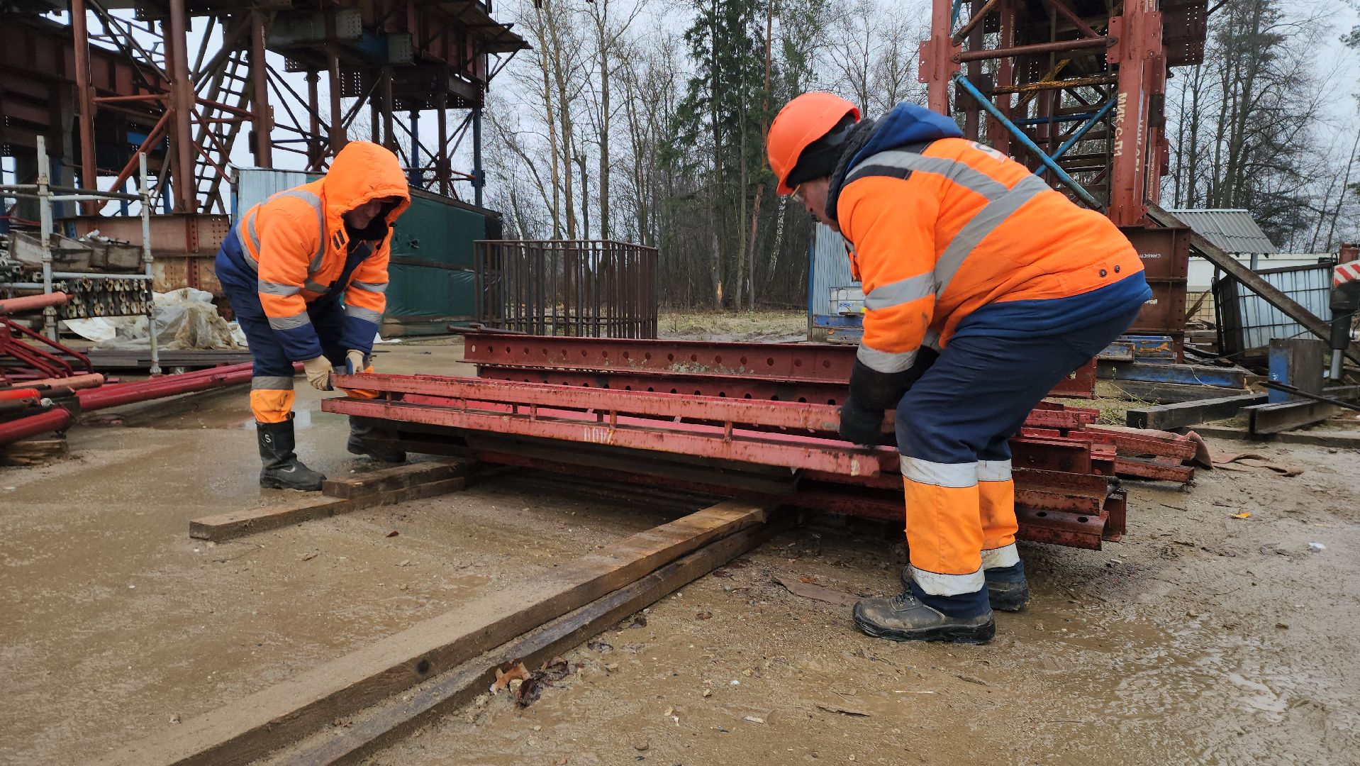 строительство, путепровод, опалиха,