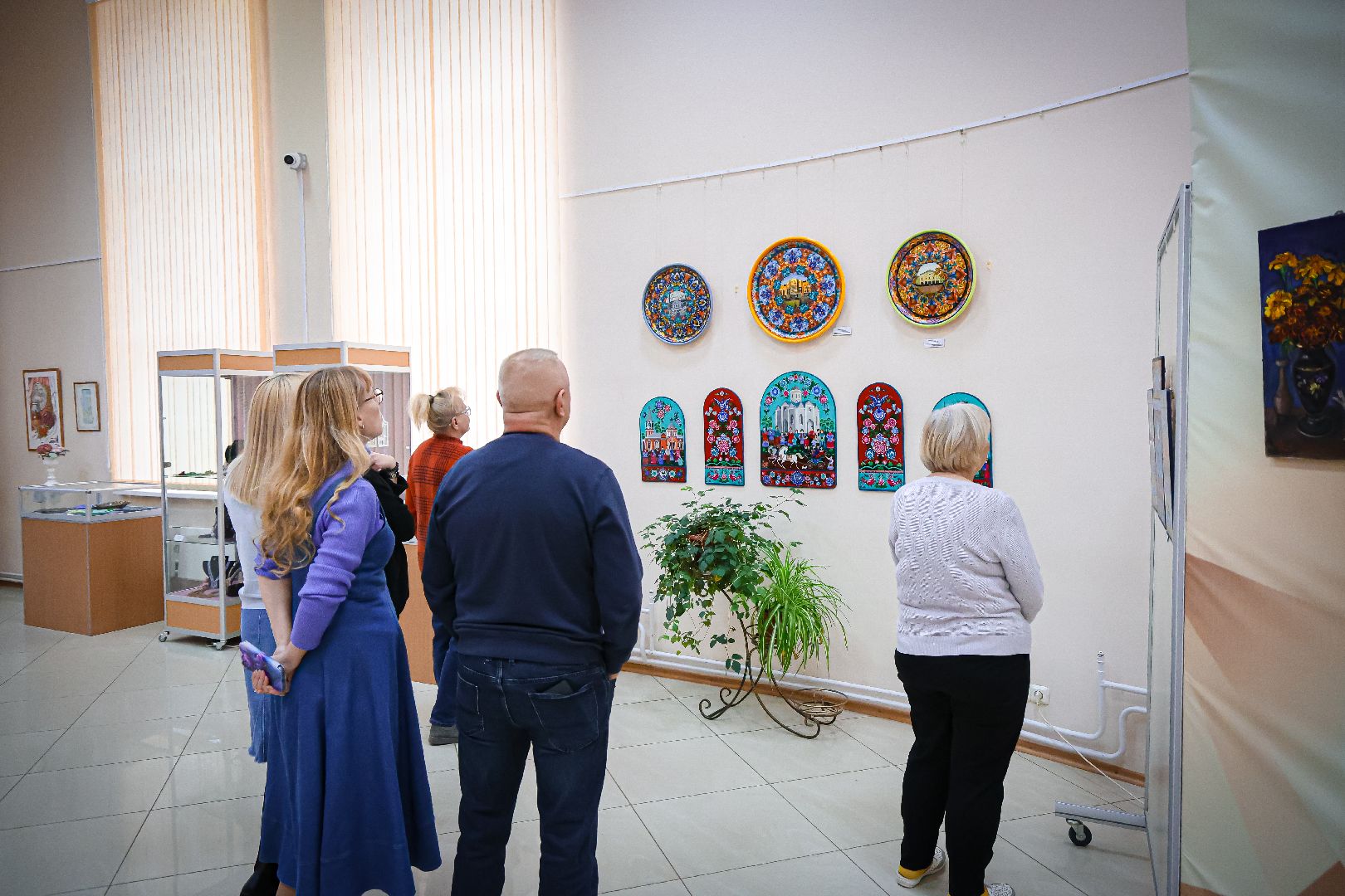 клин, общество,  культура, выставки, городецкая роспись, подмосковье,