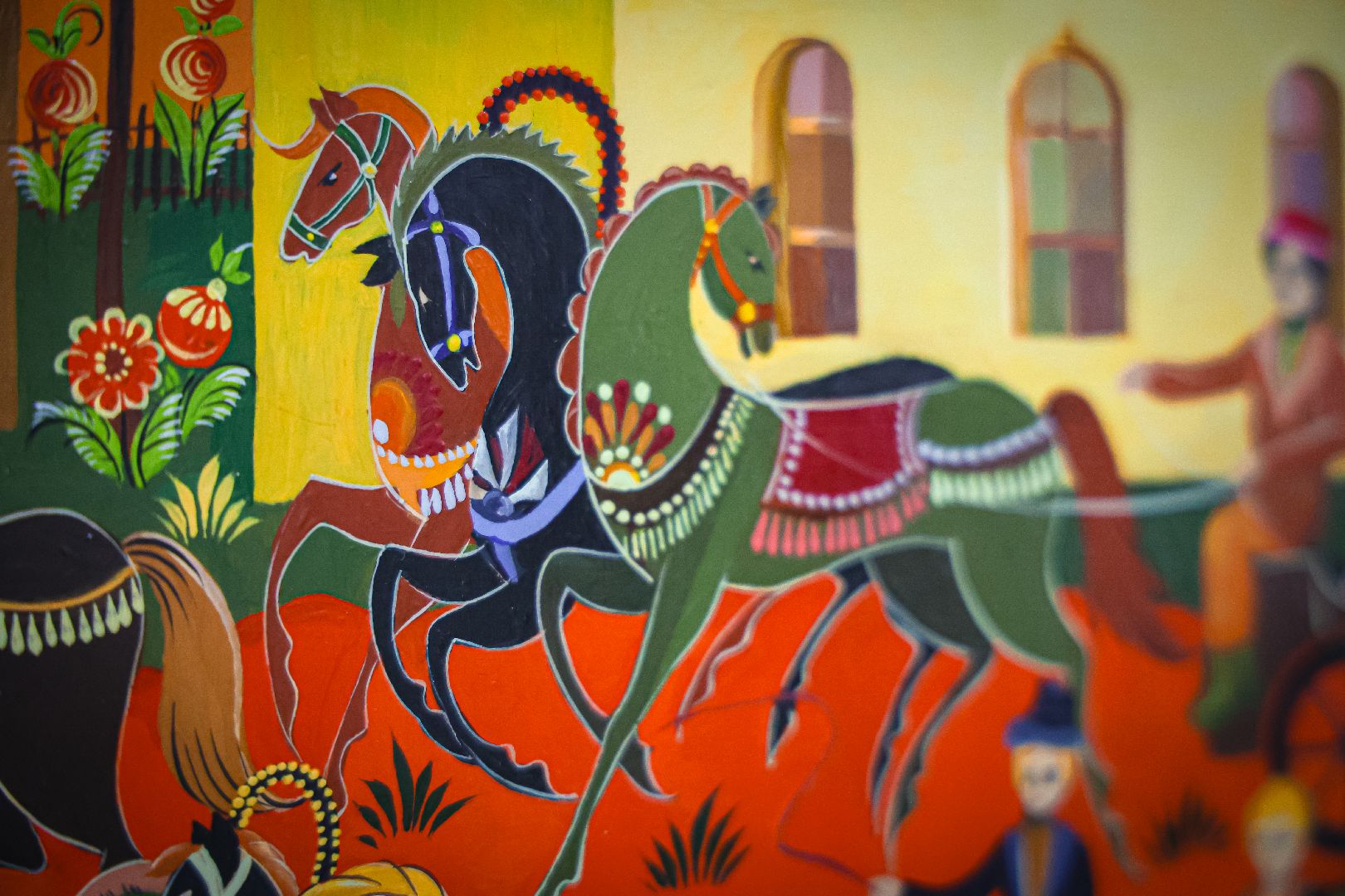 клин, общество,  культура, выставки, городецкая роспись, подмосковье,