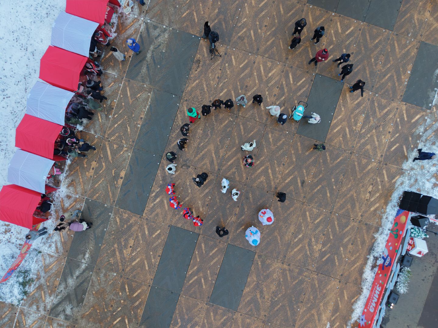 видео с коптера, новогодняя ель, ель из рузы в кремль,