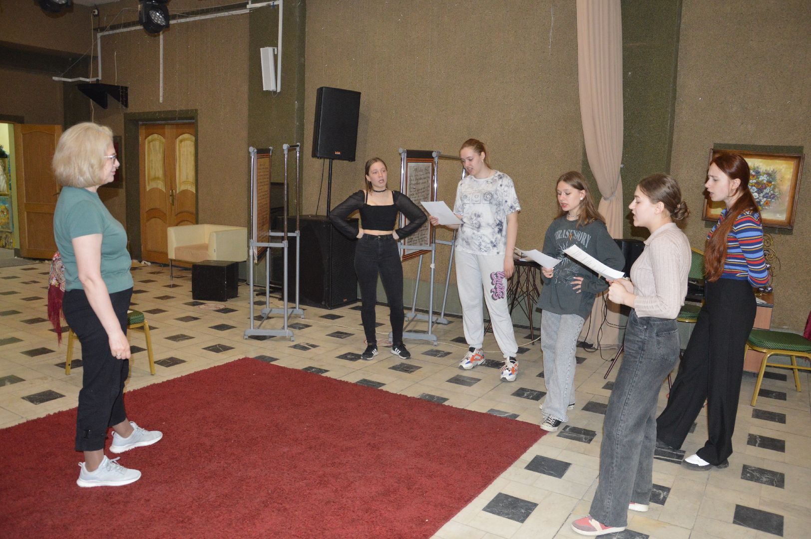 Шатура, Мария Сурова, эксклюзив, театр, сценическая речь