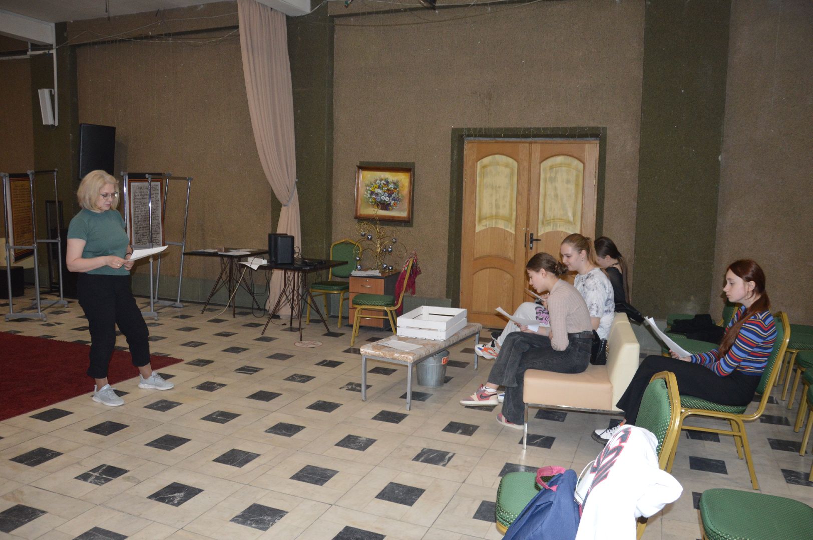 Шатура, Мария Сурова, эксклюзив, театр, сценическая речь