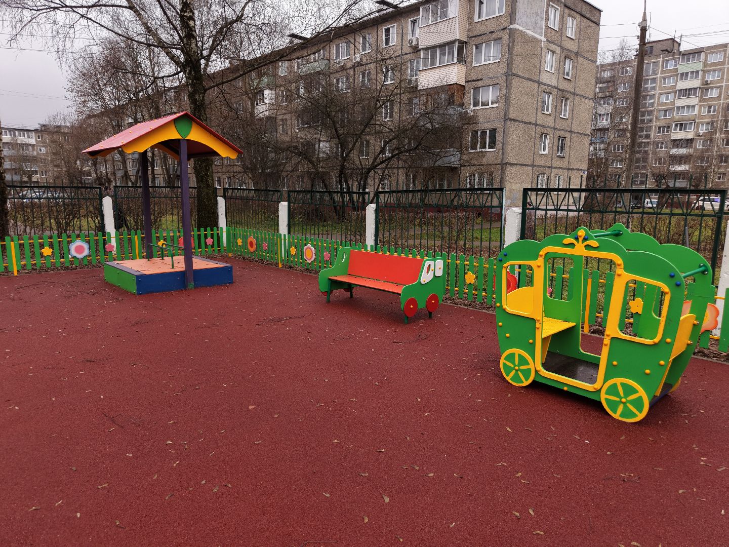 видео с коптера, детский сад в подольске,