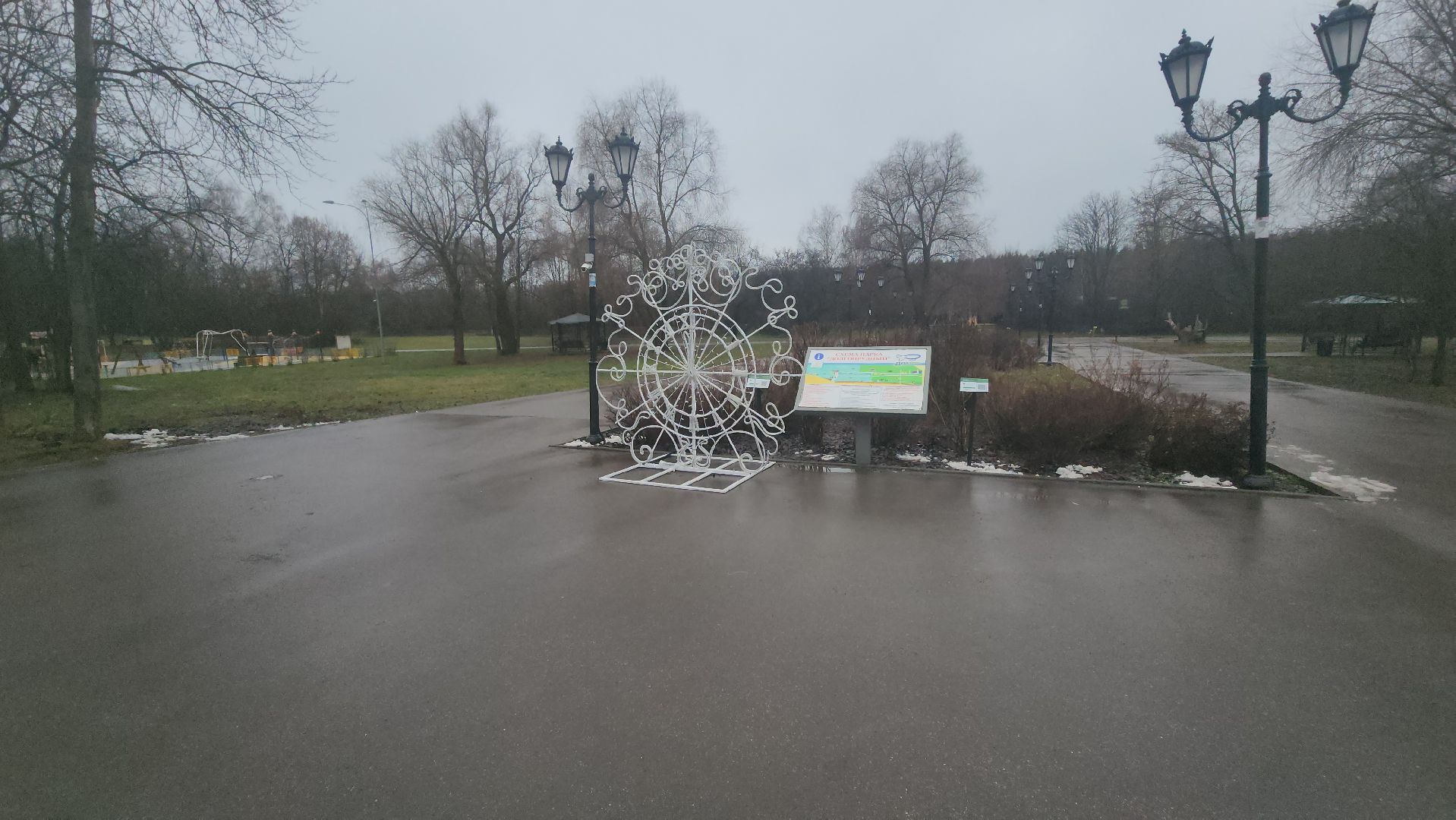 новый год, инсталляция, арт-объект,  часы, парки,