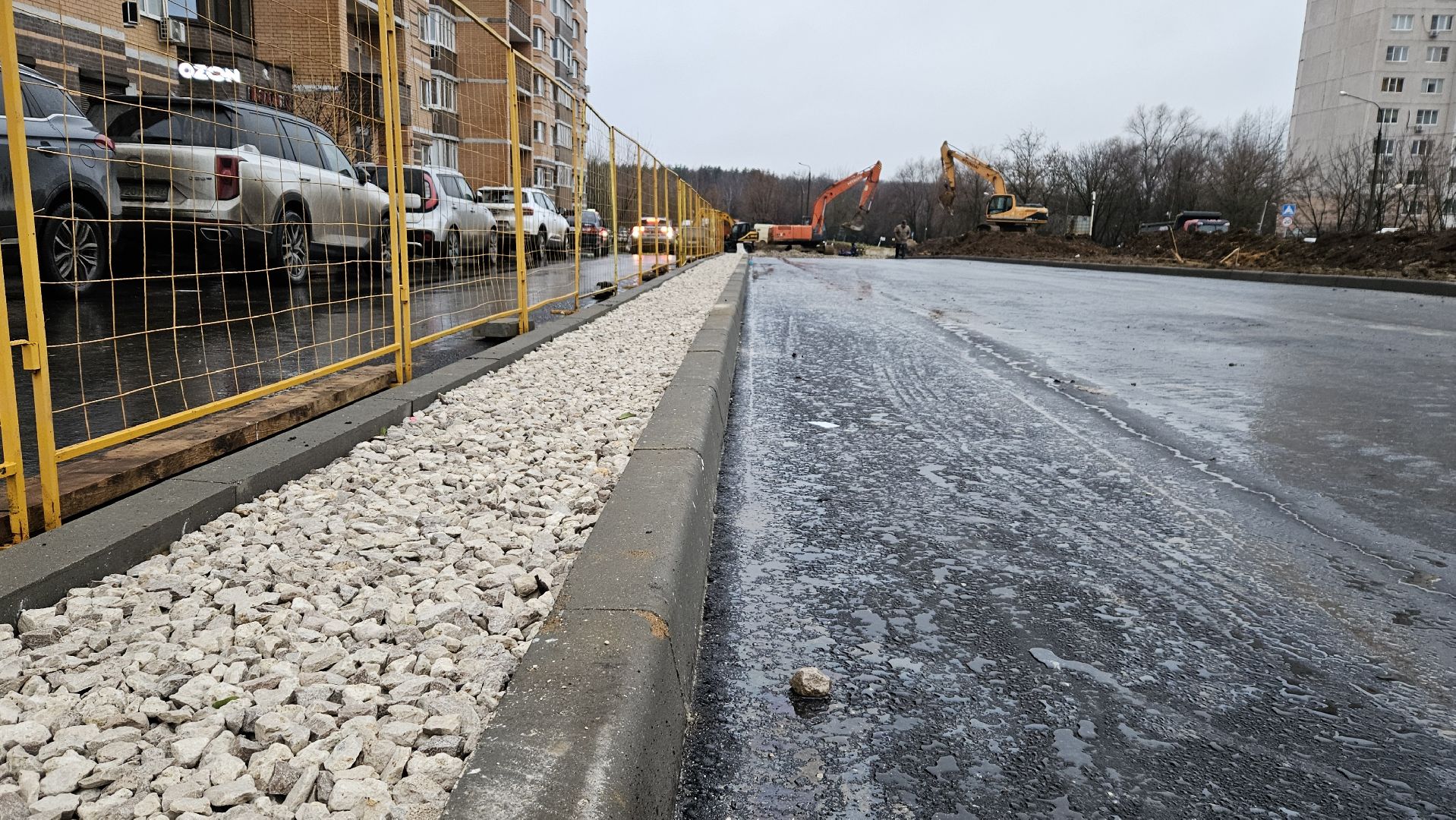 долгопрудный, улица молодежная,ремонт дороги, ремонт улицы, реконструкция дороги,