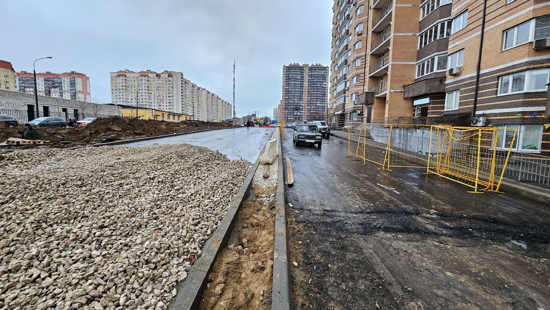 долгопрудный, улица молодежная,ремонт дороги, ремонт улицы, реконструкция дороги,