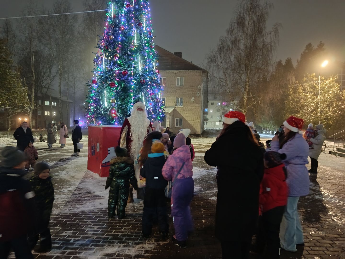 городской округ восход, новый год, дед мороз, почта деда мороза,
