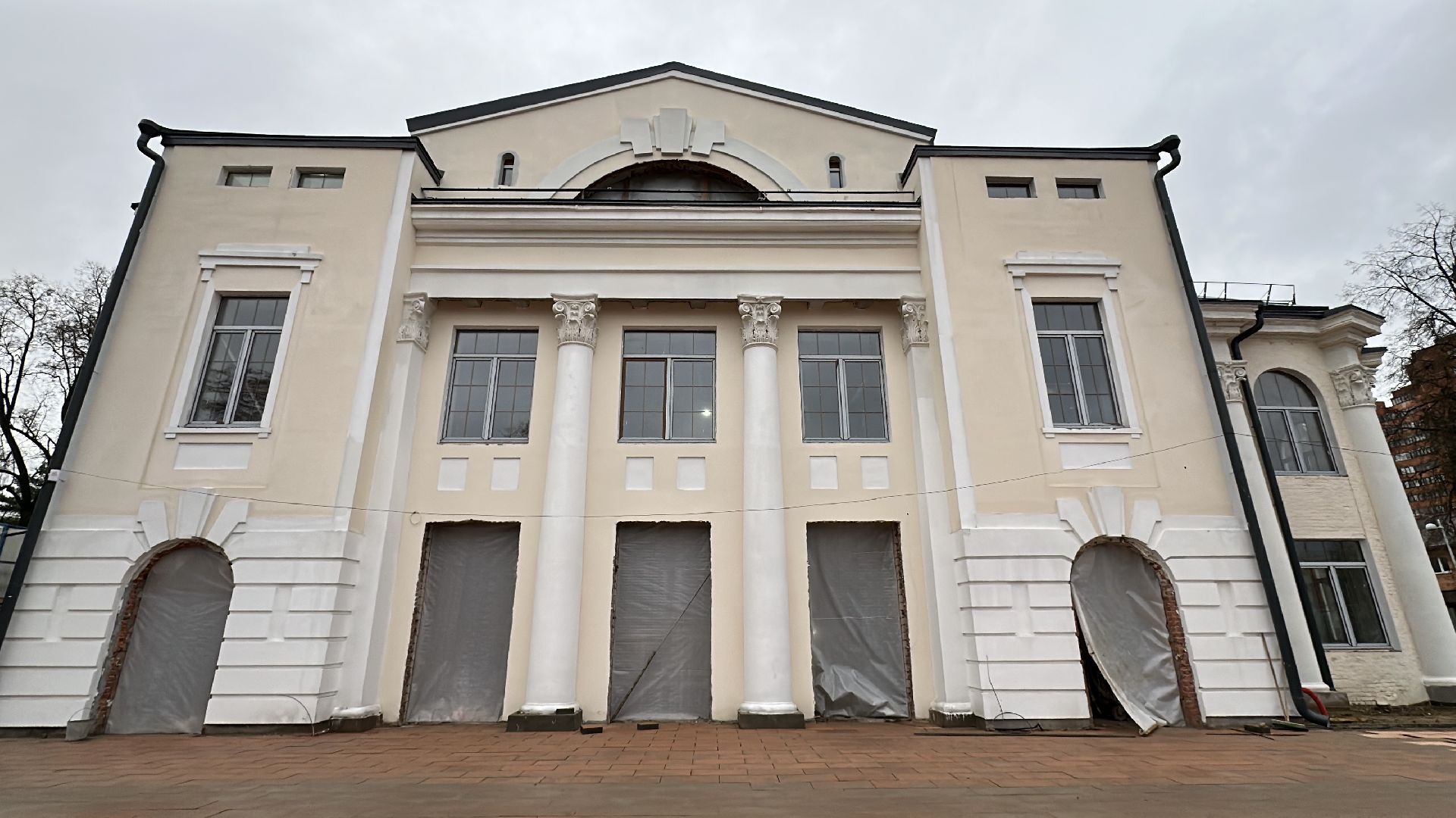 ивантеевка, капитальный ремонт дк, пушкинский городской округ, строительство,