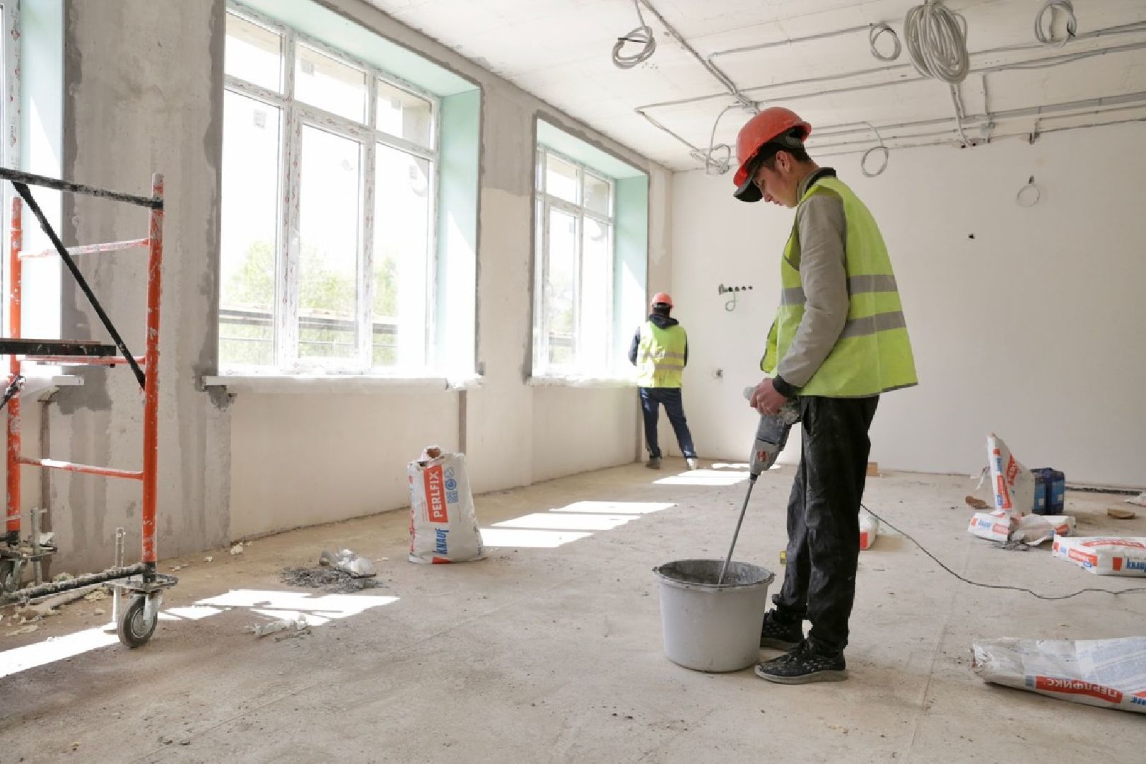 Солнечногорск, школа, ремонт, фасад, кабинеты