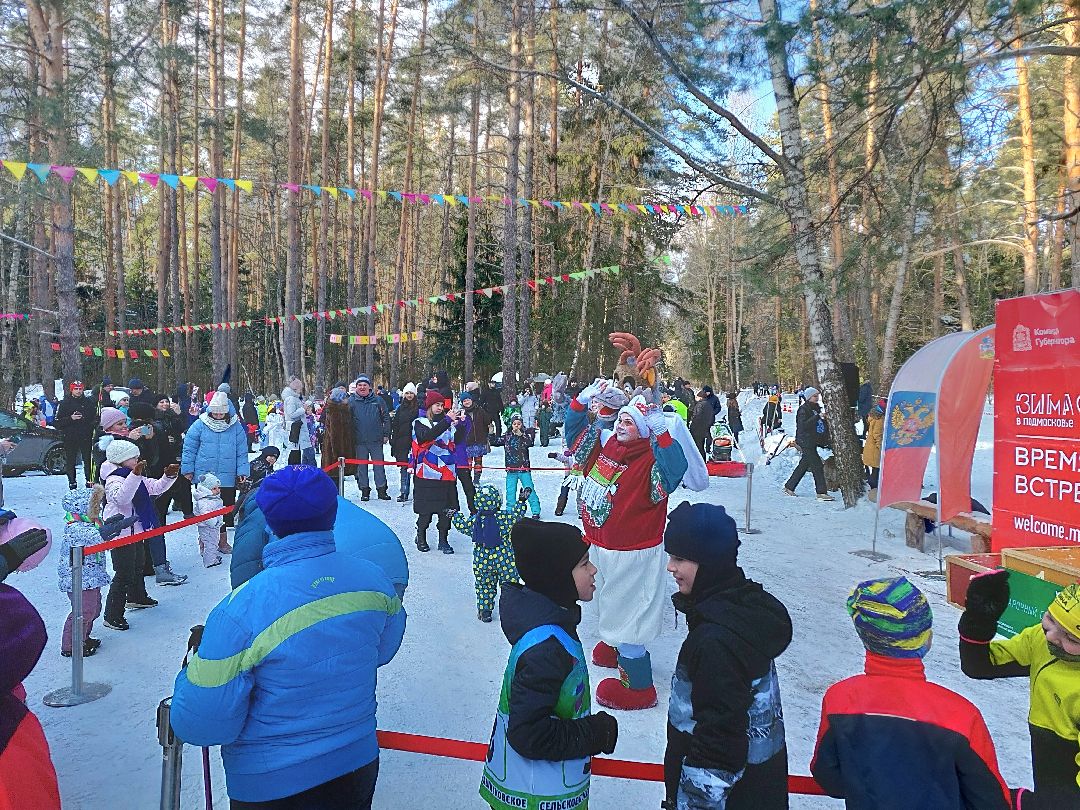 культура, дети, праздники, ярмарки, Ашитковская лыжня, спорт