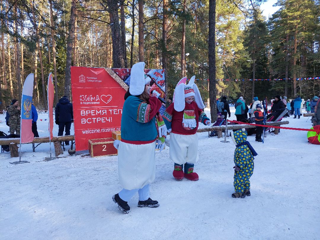 культура, дети, праздники, ярмарки, Ашитковская лыжня, спорт