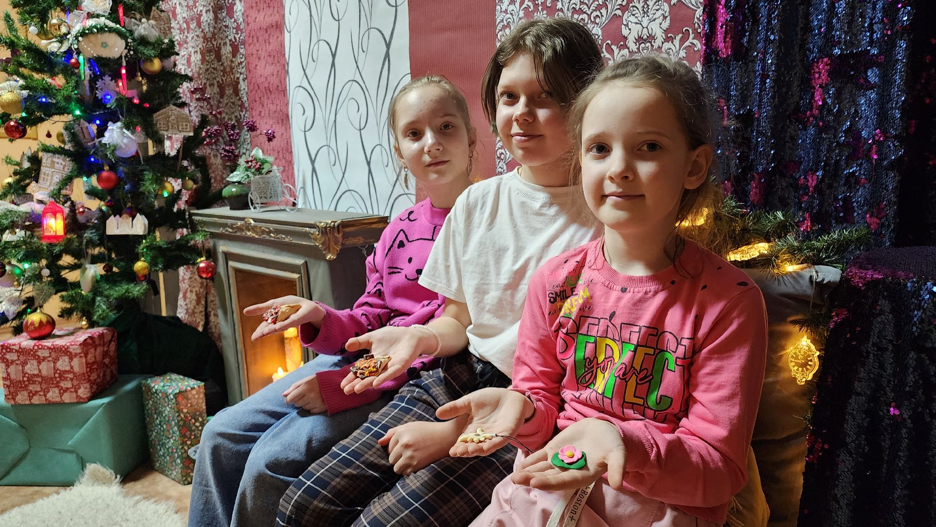 кашира, детская школа искусств, полимерная глина, поделки, новый год, фотозона,