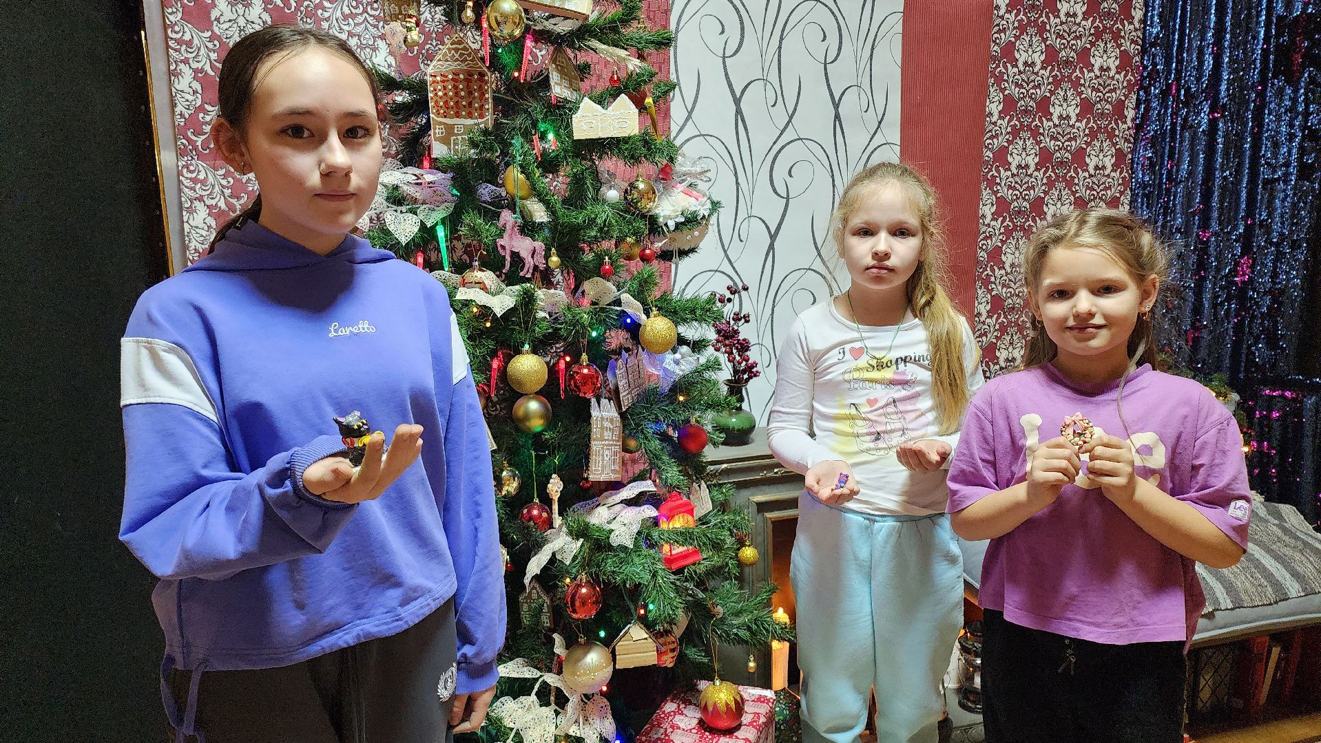 кашира, детская школа искусств, полимерная глина, поделки, новый год, фотозона,