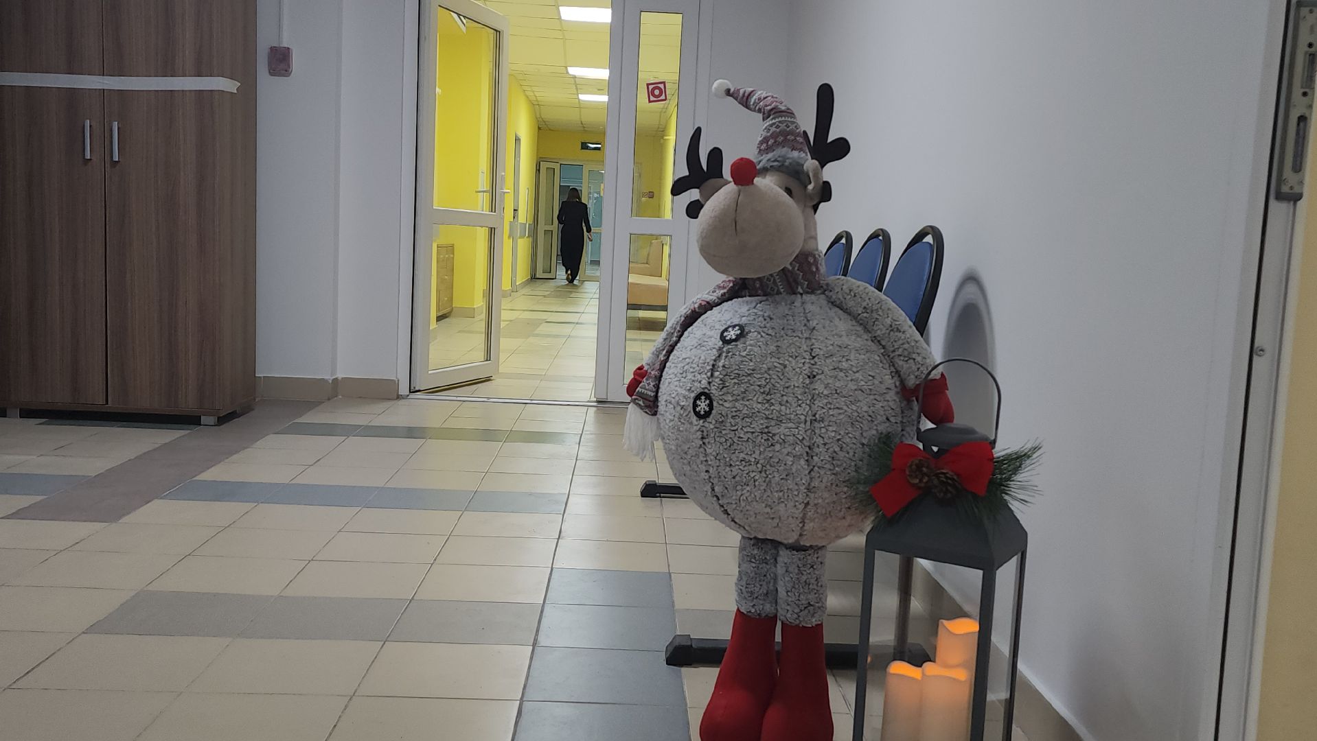 Люберцы, люберецкая больница, поликлиника, новый год,новогоднее оформление,