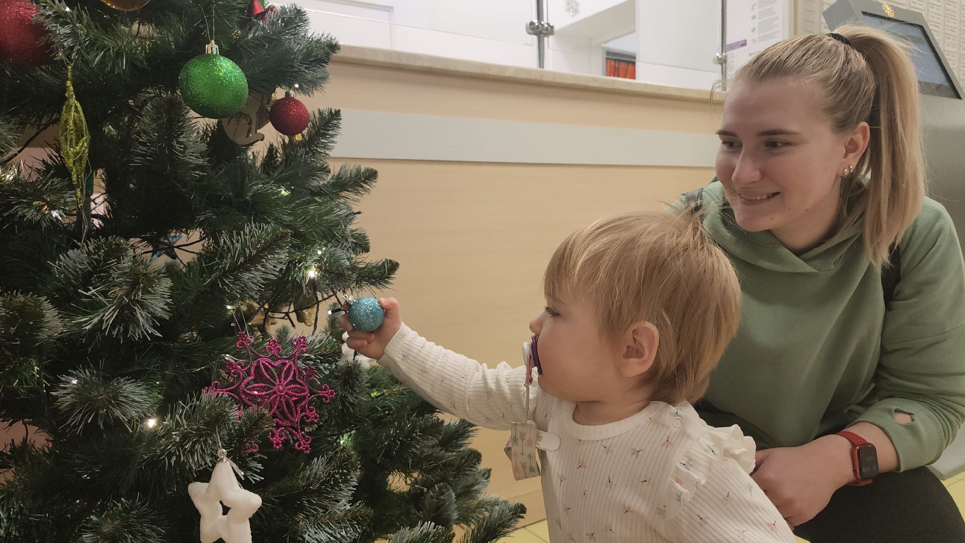 Люберцы, люберецкая больница, поликлиника, новый год,новогоднее оформление,