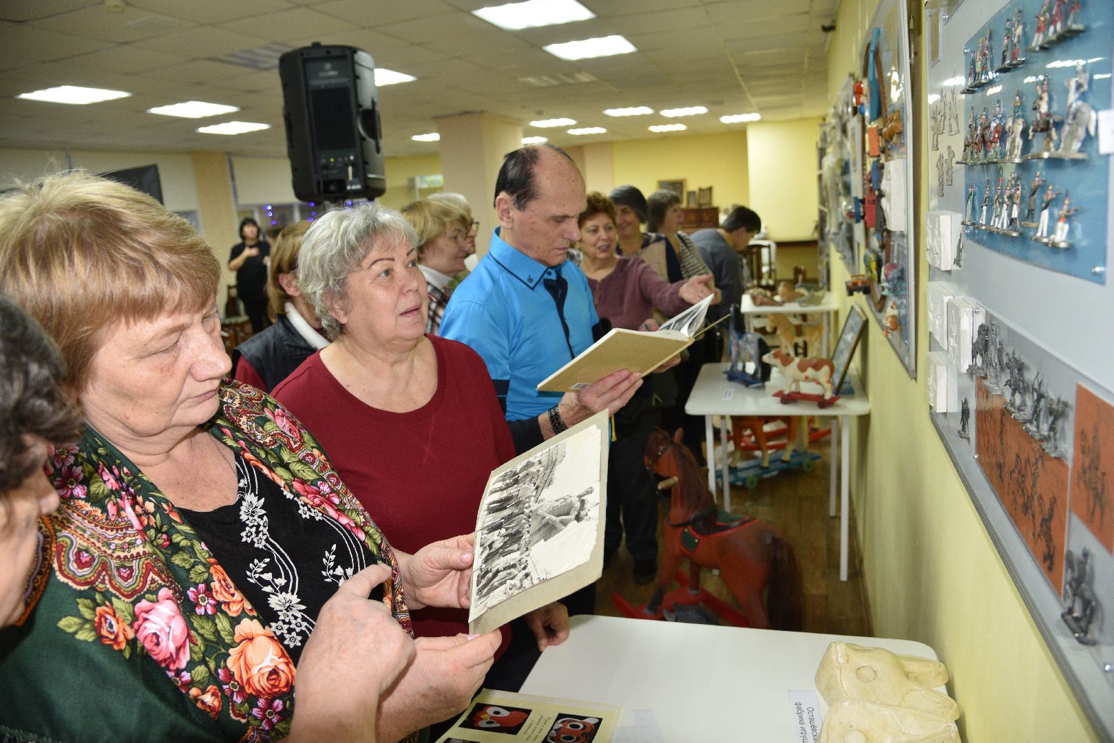 лотошино, выставка игрушек, лотошинская библиотека,