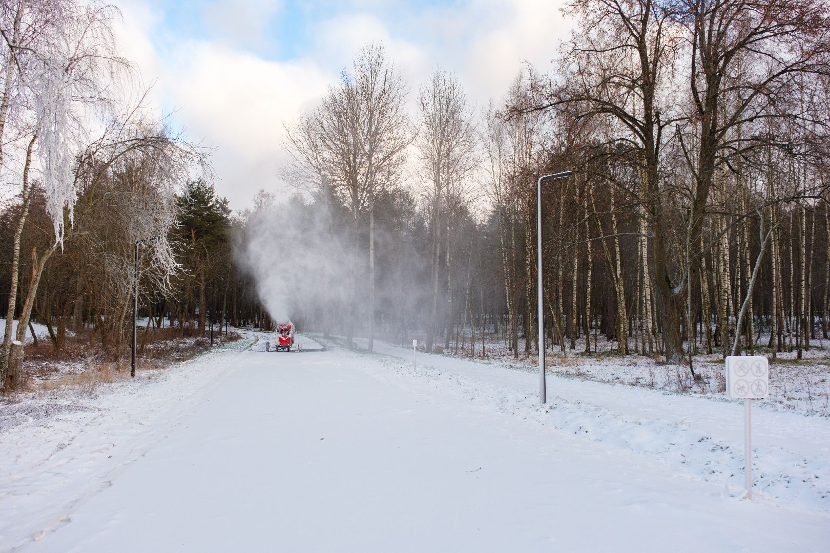 снежная пушка, лыткарино,