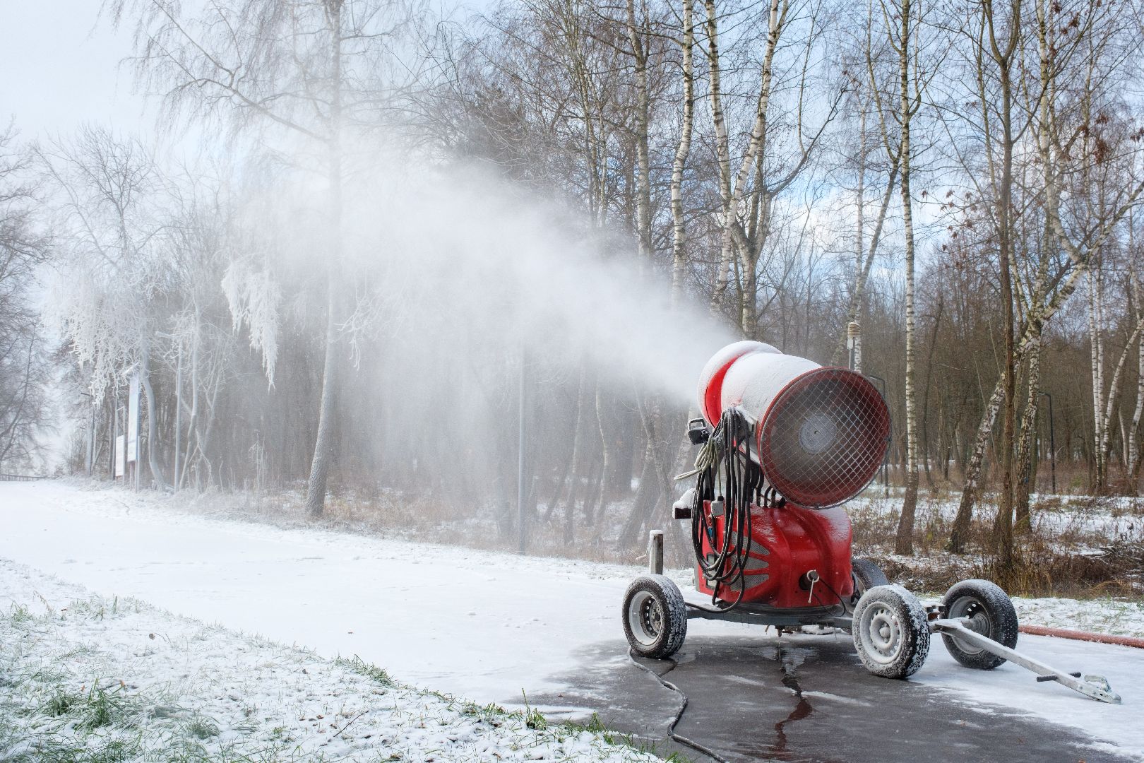 снежная пушка, лыткарино,