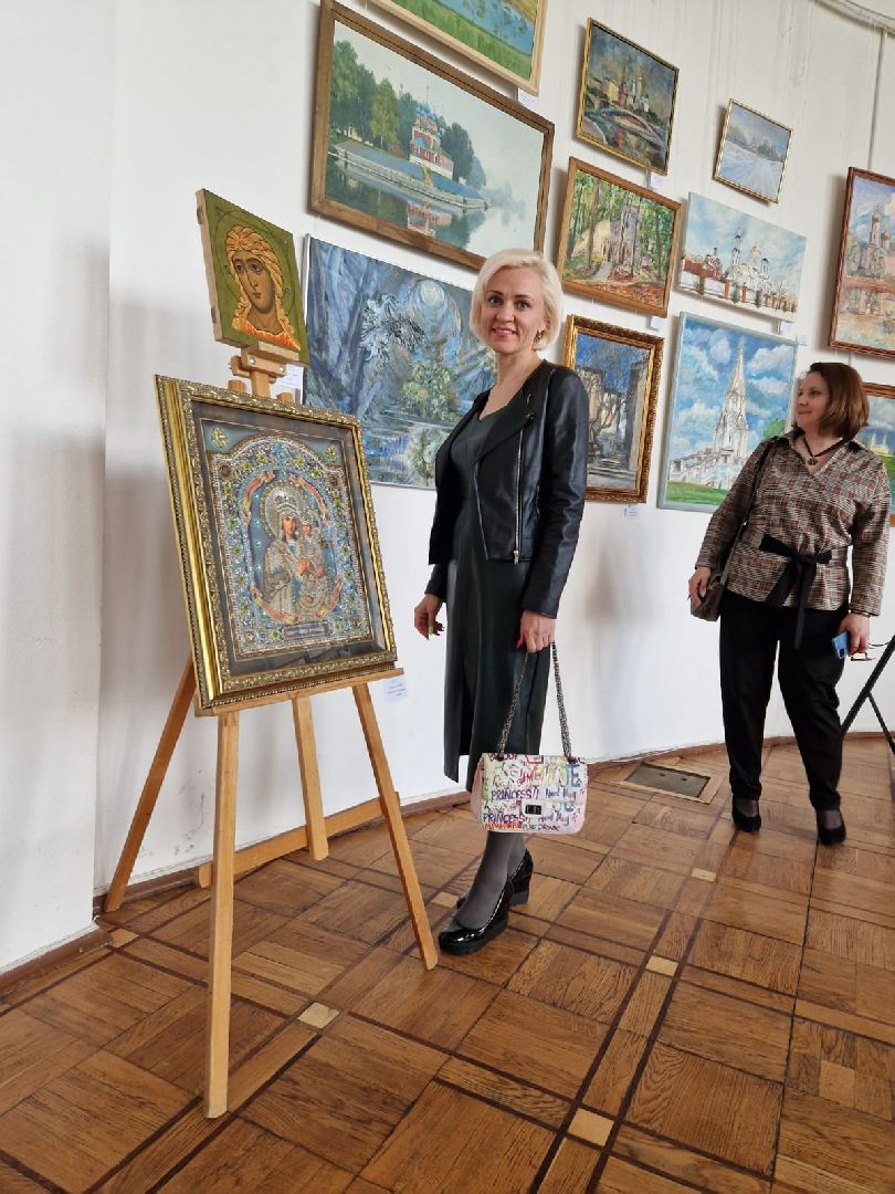 Реутов, мастерство, вышивка, икона, Олеся Горячева, Всемирное культурное наследие