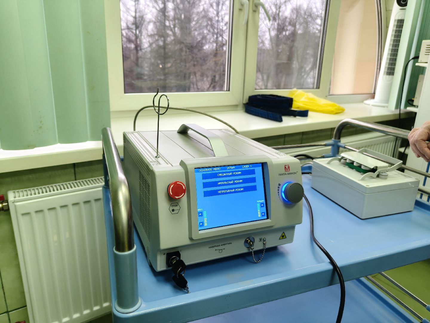 наро-фоминская больница, апрелевка, лазерный аппарат, варикоз, хирургическое отделение, сосудистый хирург,