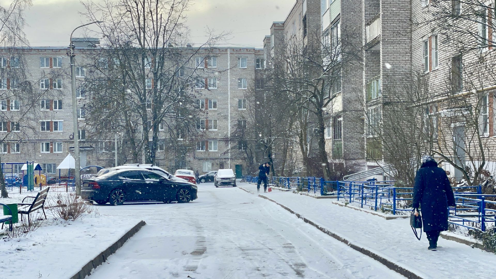 снегопад , сергиев посад , сергиево-посадский городской округ, коммунальные службы ,