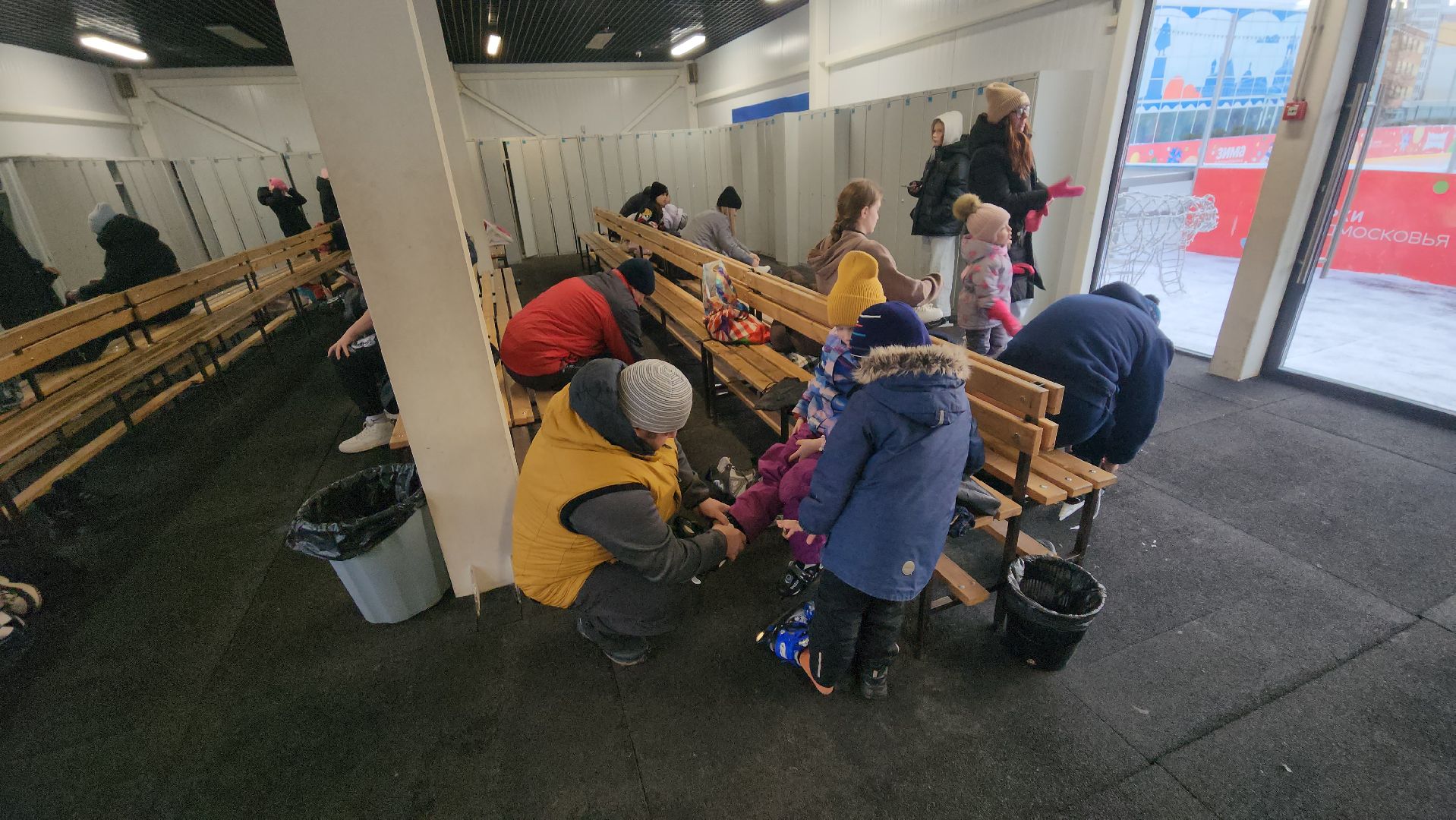 серпухов, каток в серпухове, каток в парке питомник,