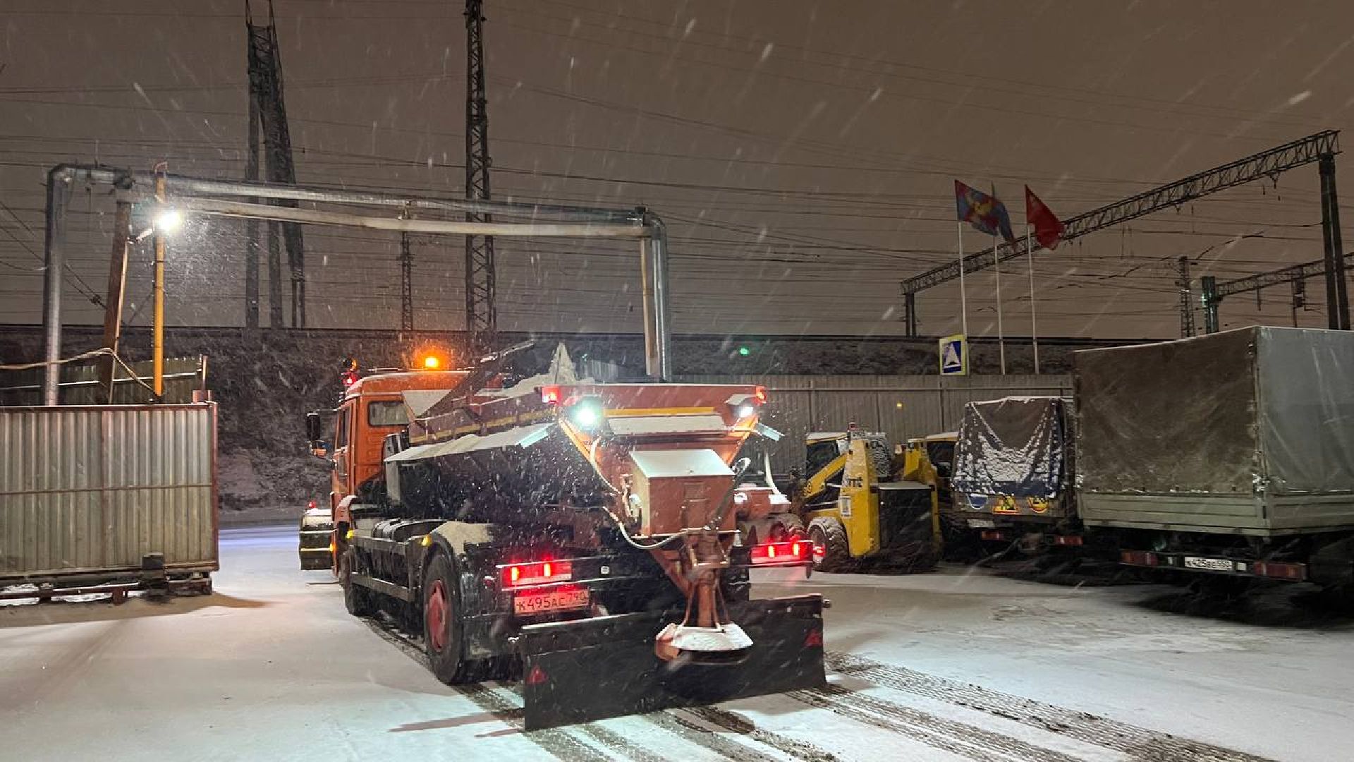 люберцы, уборочная техника, противогололедные материалы,