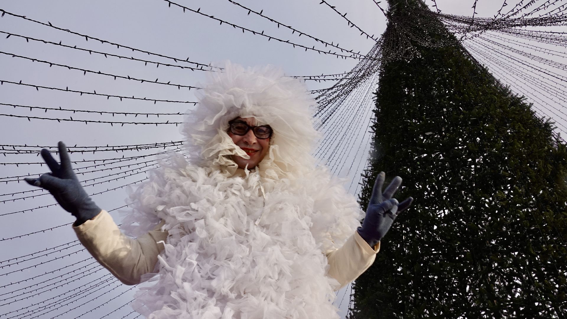 зима в подмосковье , сергиев посад , сергиево-посадский городской округ, парад дедов морозов  , новый год,