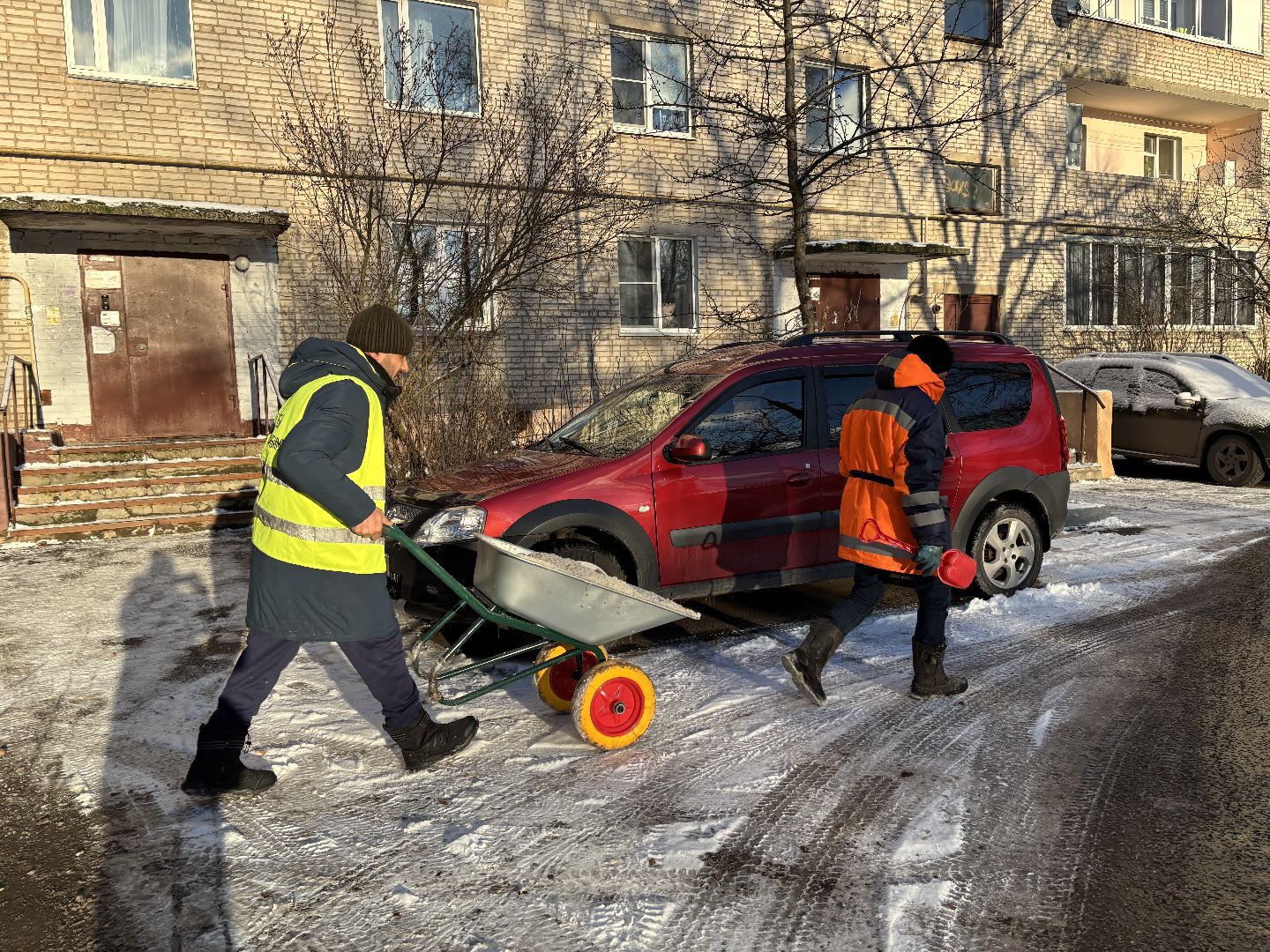 Истра, Реагент, Благоустройство, коммунальные службы,