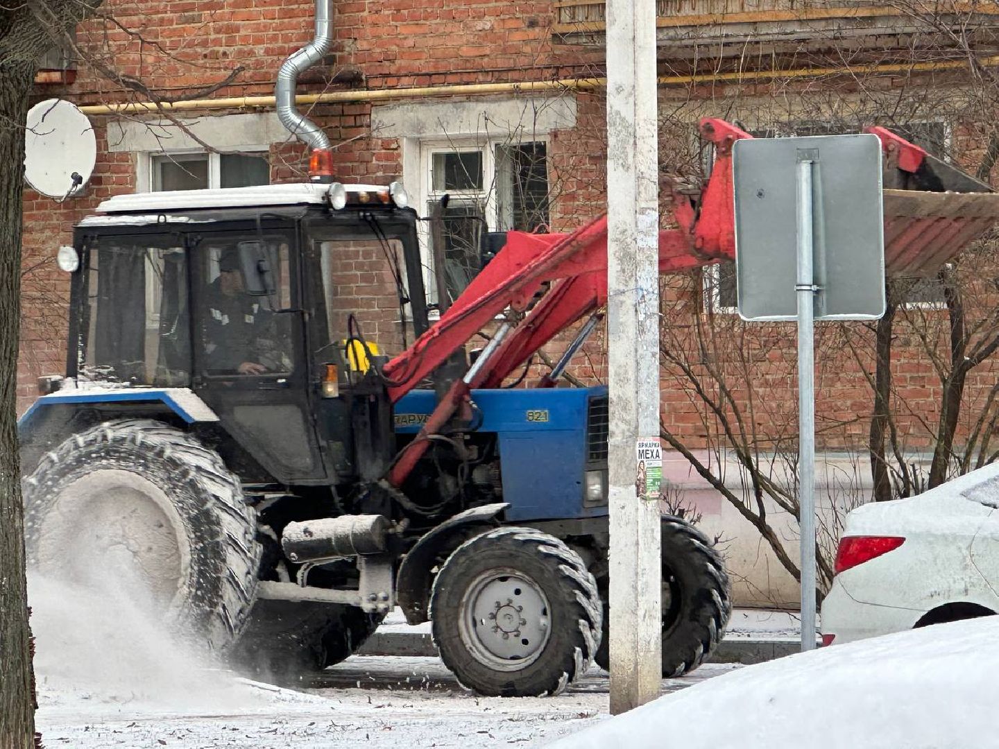 домодедово, уборка снега,  снег и наледь,