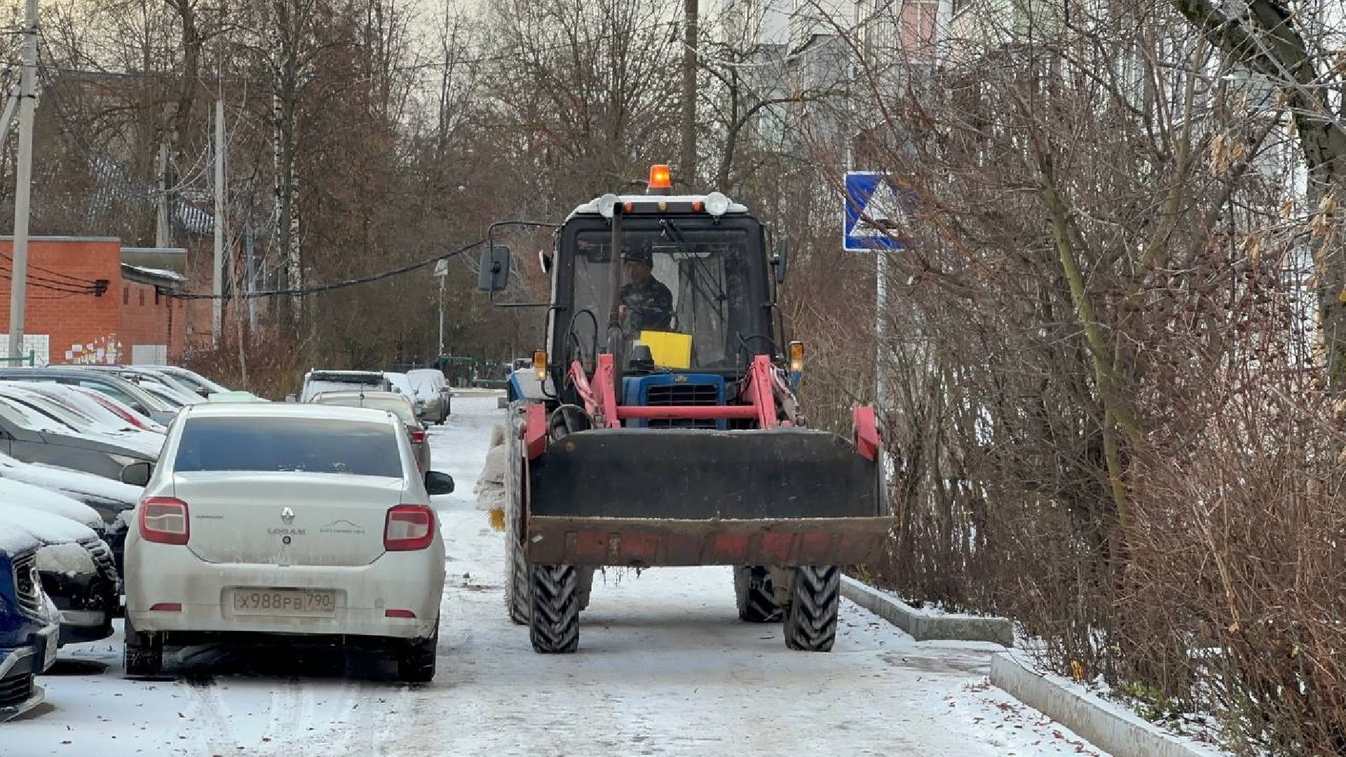 домодедово, уборка снега,  снег и наледь,