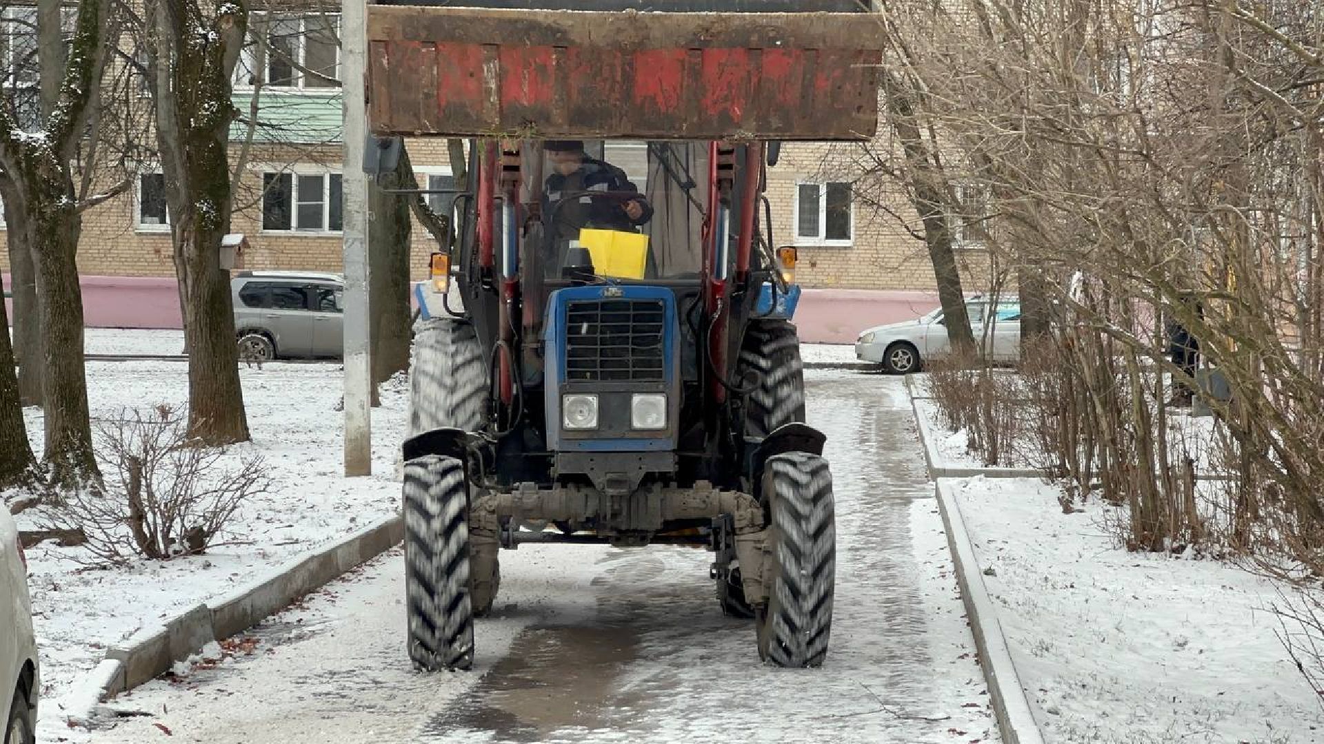 домодедово, уборка снега,  снег и наледь,