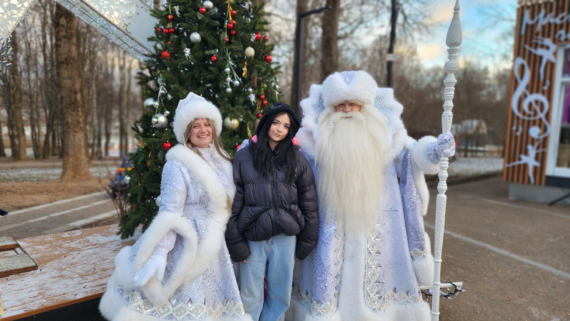 клин, сестрорецкий парк, парки сказки торжество, дед мороз,  зимв в подмосковье,