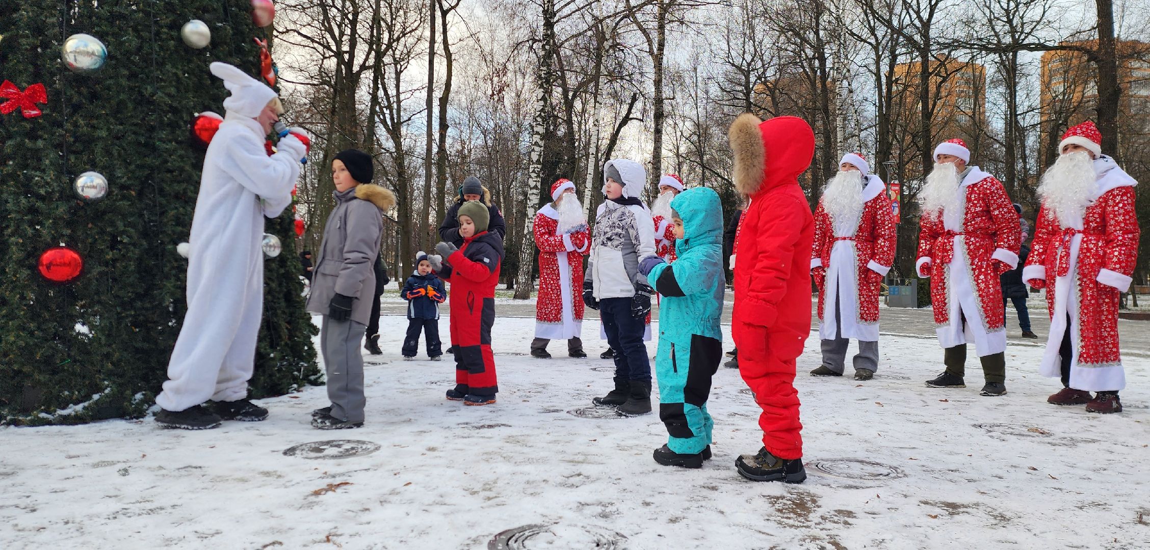 Химки, новый год, Зима в Подмосковье,