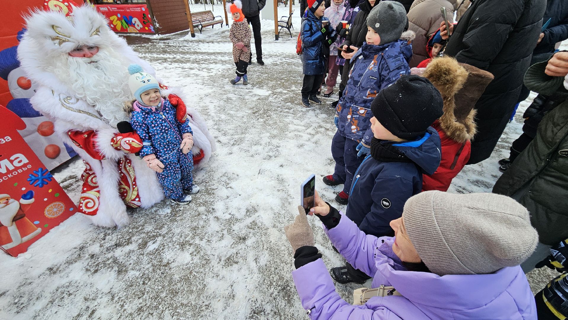 долгопрудный, центральный парк победы, зима в подмосковье, зима в подмосковье 2025,