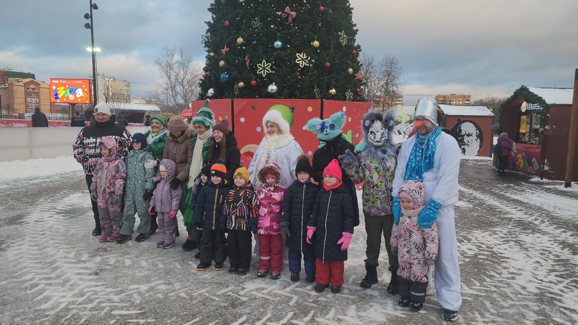 долгопрудный, Почта Деда Мороза, Зимушка Зима, парки, зима в подмосковье 2025,