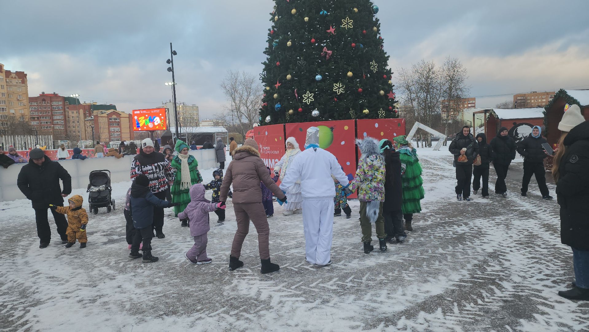 долгопрудный, Почта Деда Мороза, Зимушка Зима, парки, зима в подмосковье 2025,