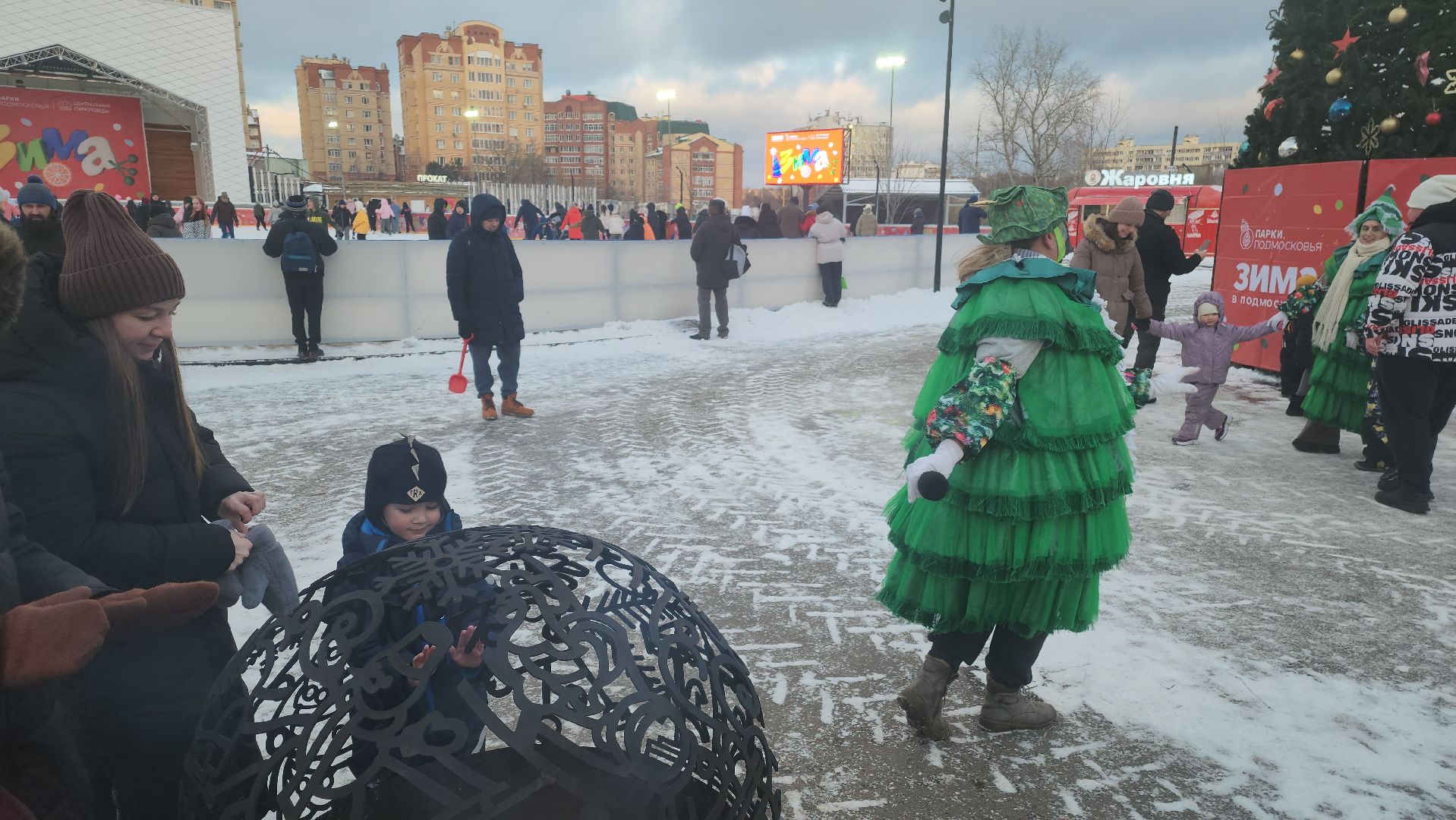 долгопрудный, Почта Деда Мороза, Зимушка Зима, парки, зима в подмосковье 2025,